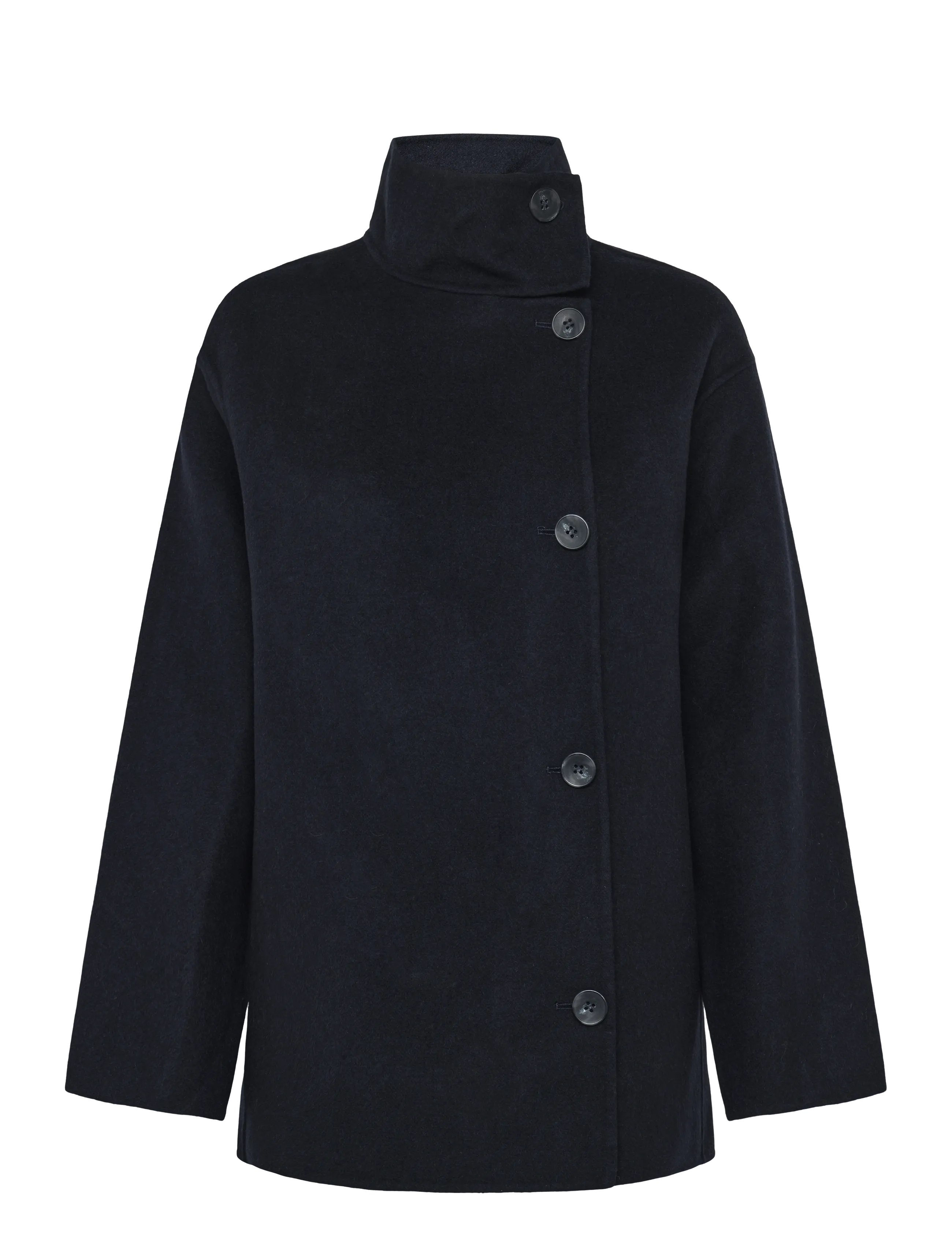 ELVINE Lovelia, Wool Jackets, Navy, Str: XL