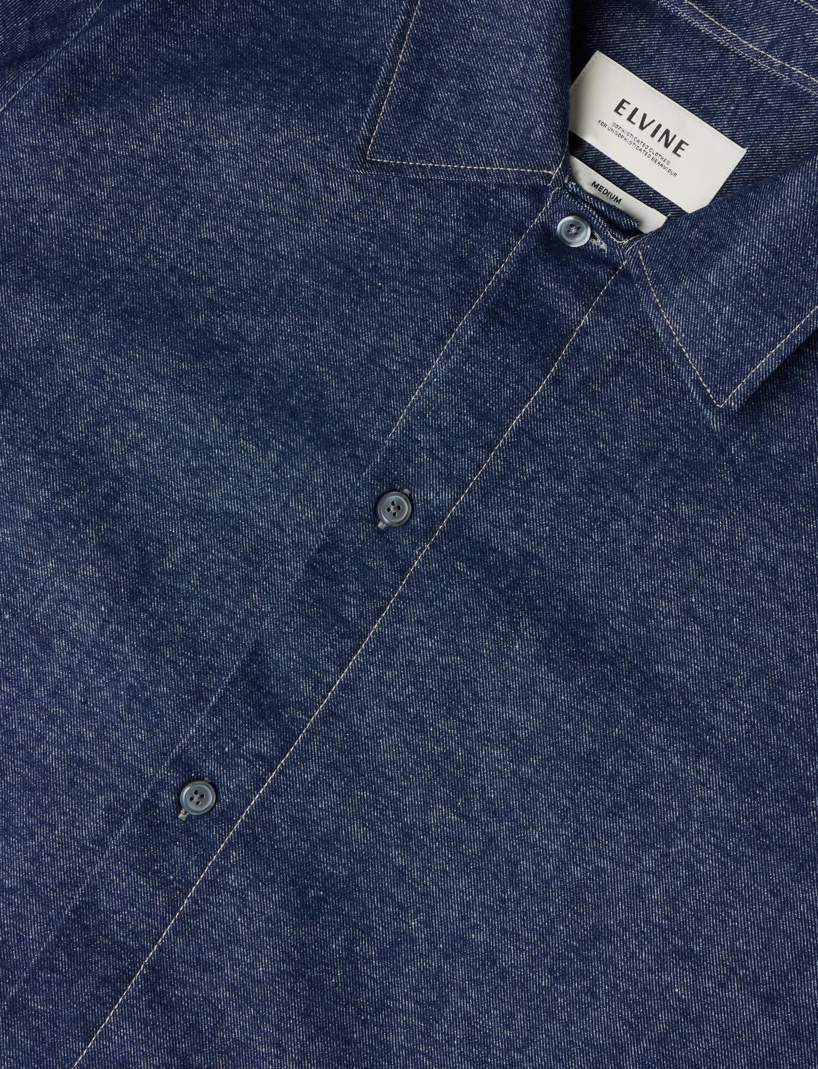 ELVINE - Ossian OS - jeansskjortor - indigo - 2