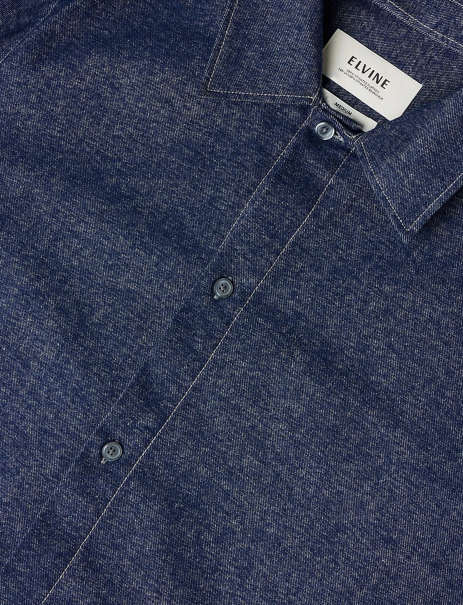 ELVINE - Ossian OS - jeansskjortor - indigo - 2