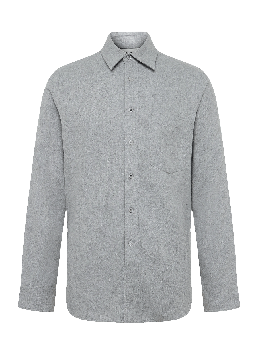 ELVINE - Rodrik - casual skjortor - grey melange - 0