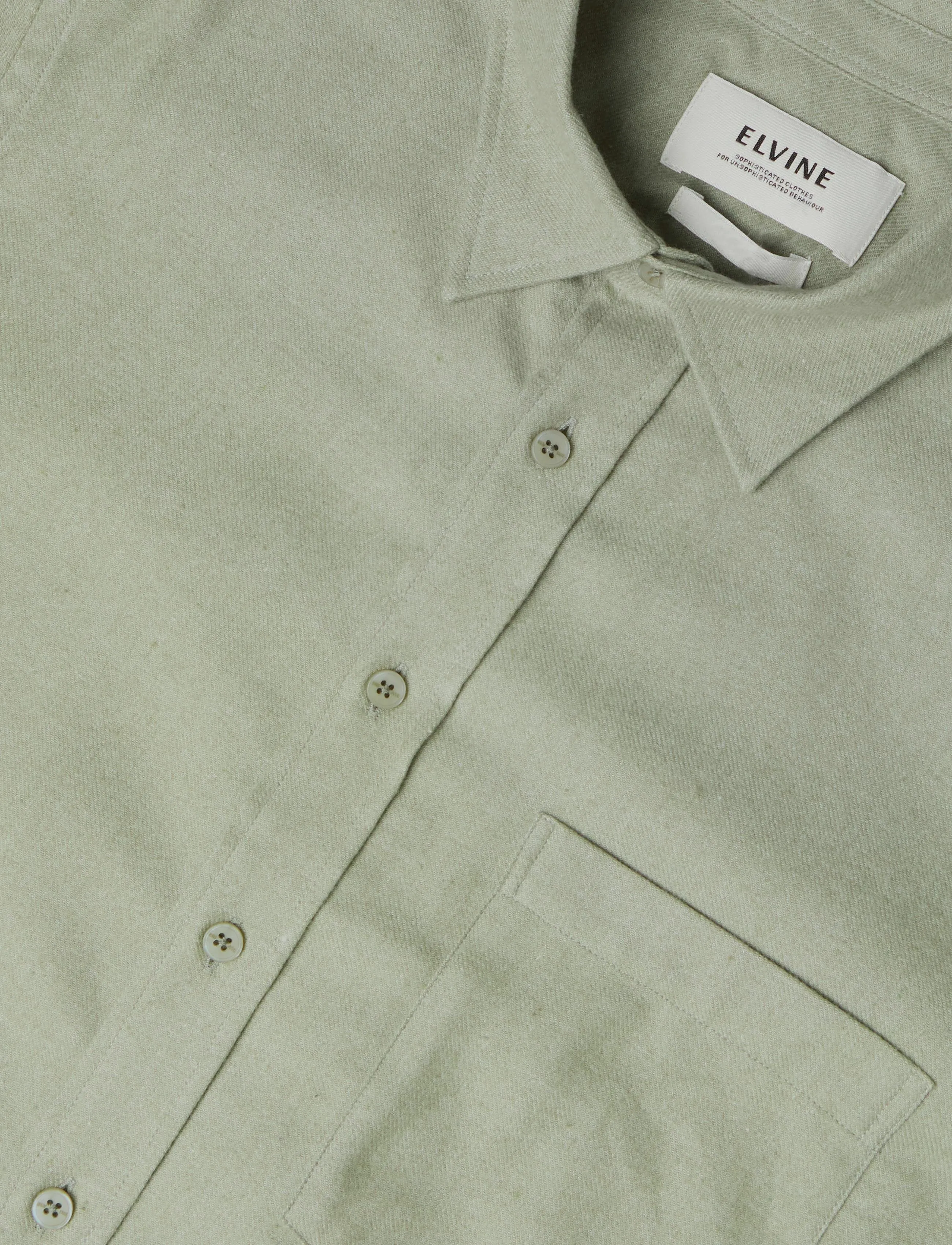 ELVINE - Rodrik - casual hemden - soft green - 2