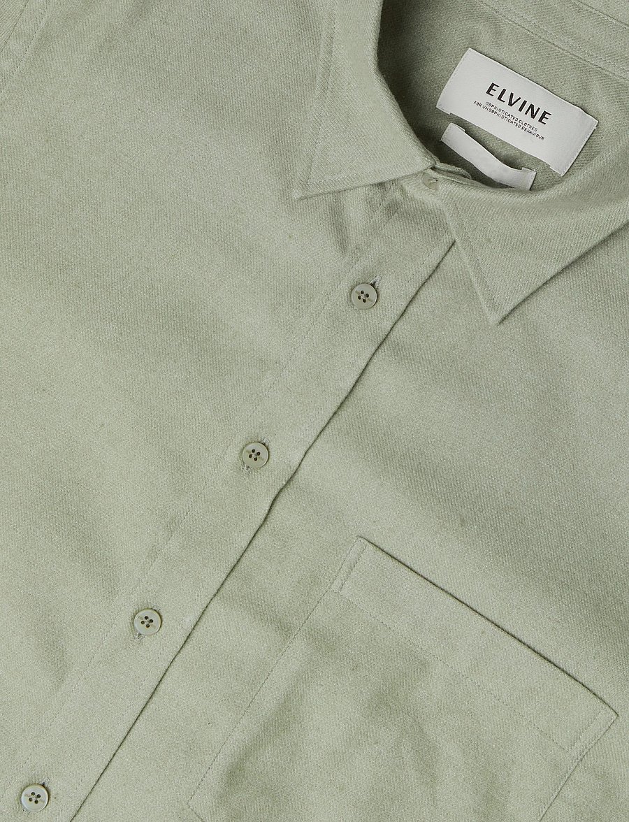 ELVINE - Rodrik - casual skjorter - soft green - 2