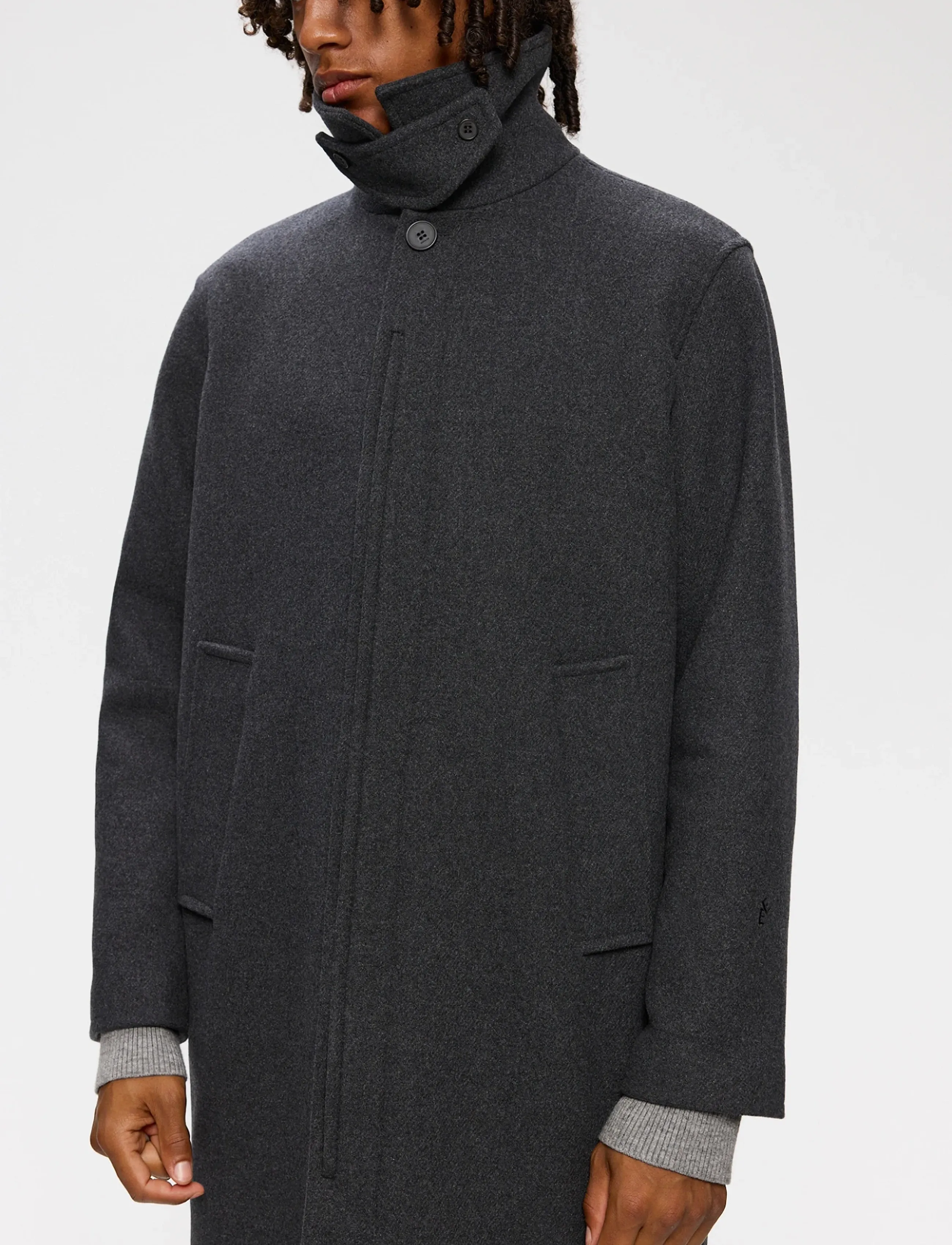 ELVINE Yonatan - Ullrockar - DARK GREY MELANGE / grey