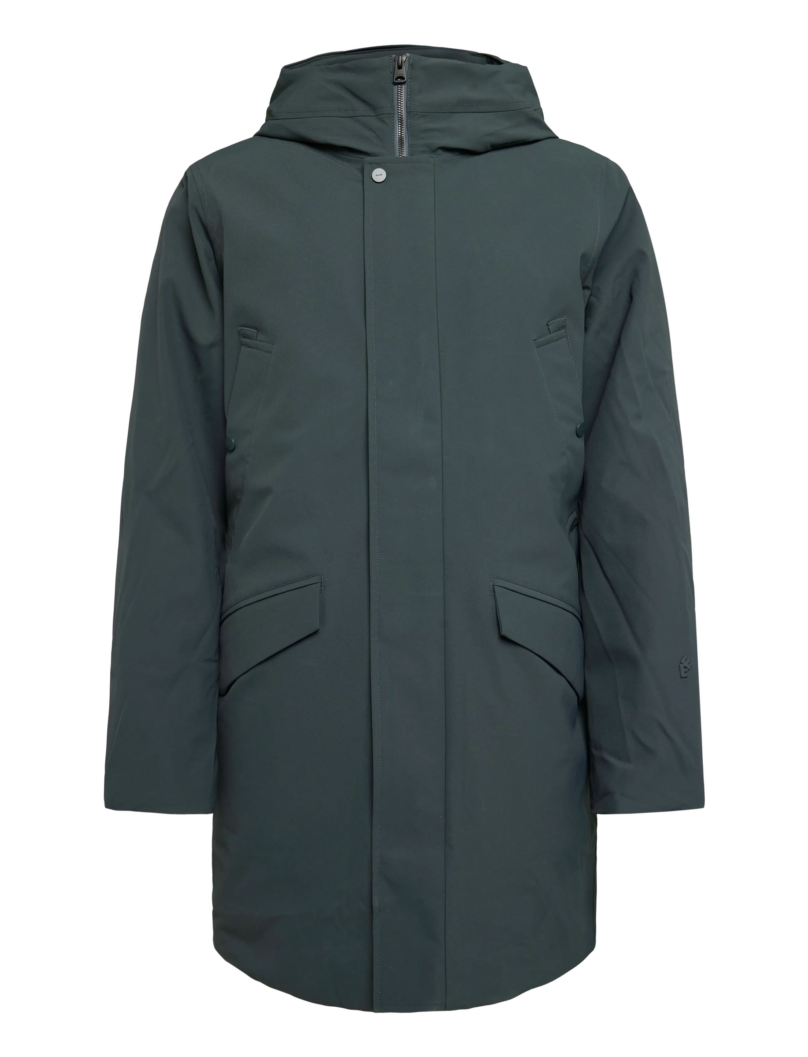 ELVINE Alrik - Jackets - COAL GREEN / khaki/green