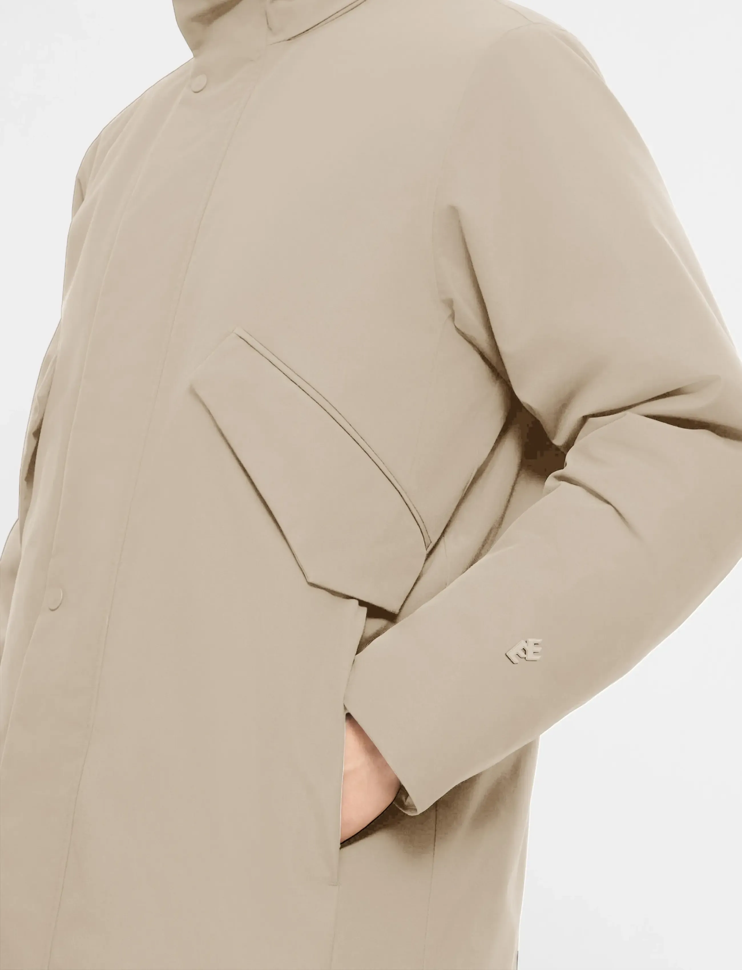 ELVINE Janne - Jacken & Mäntel - SAND GREY / grey