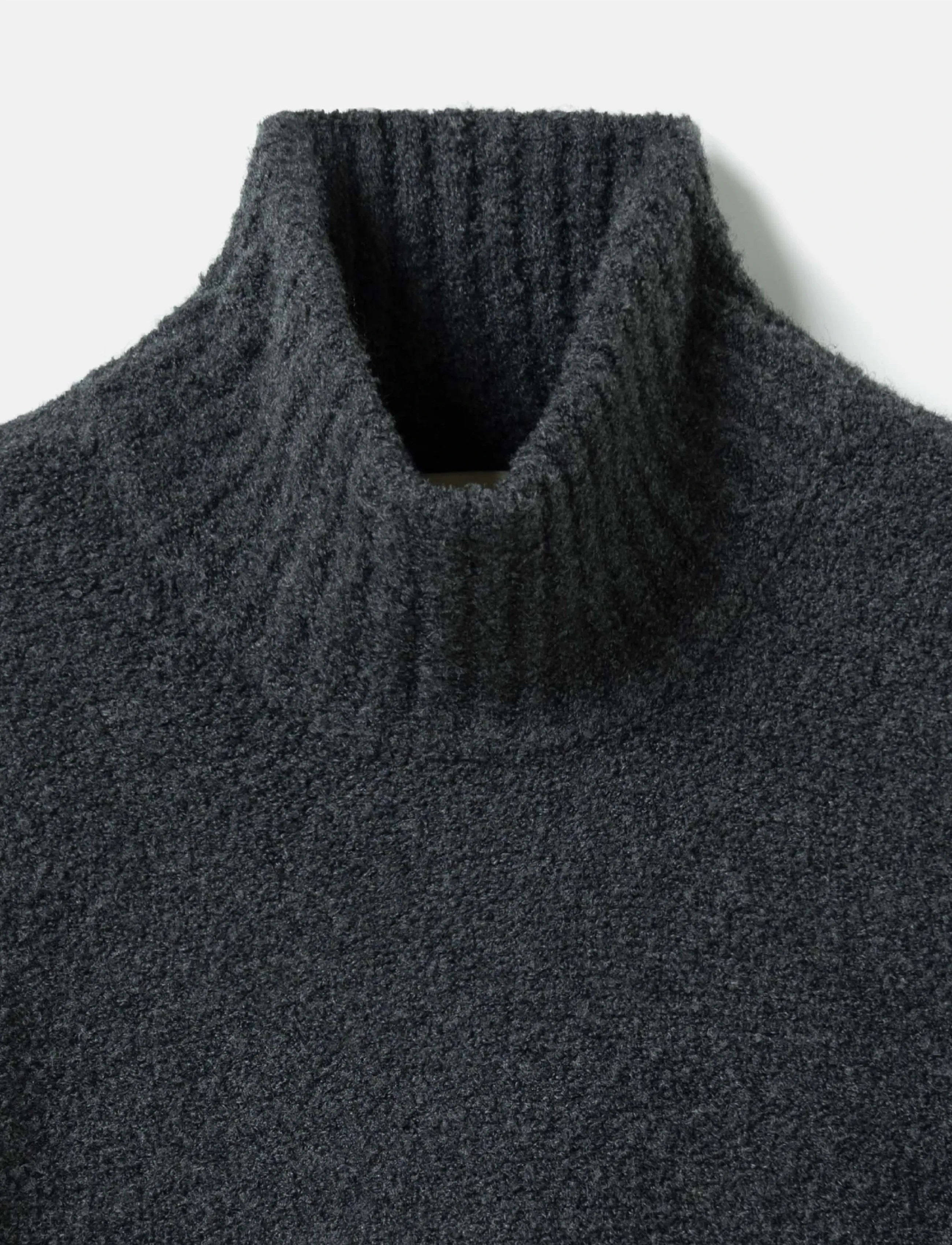 ELVINE - Neija - rullekraver - dark grey melange - 4