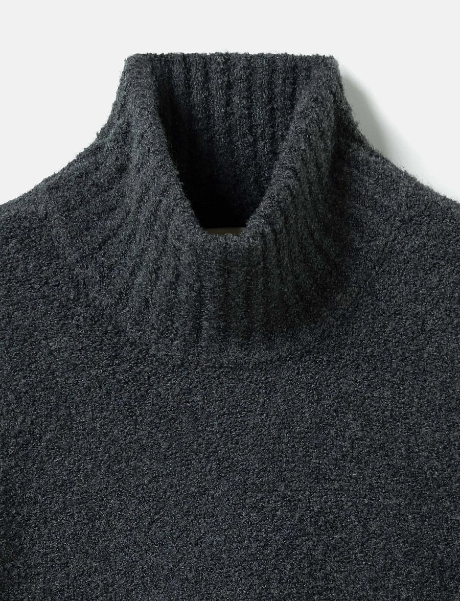 ELVINE - Neija - rullekraver - dark grey melange - 4