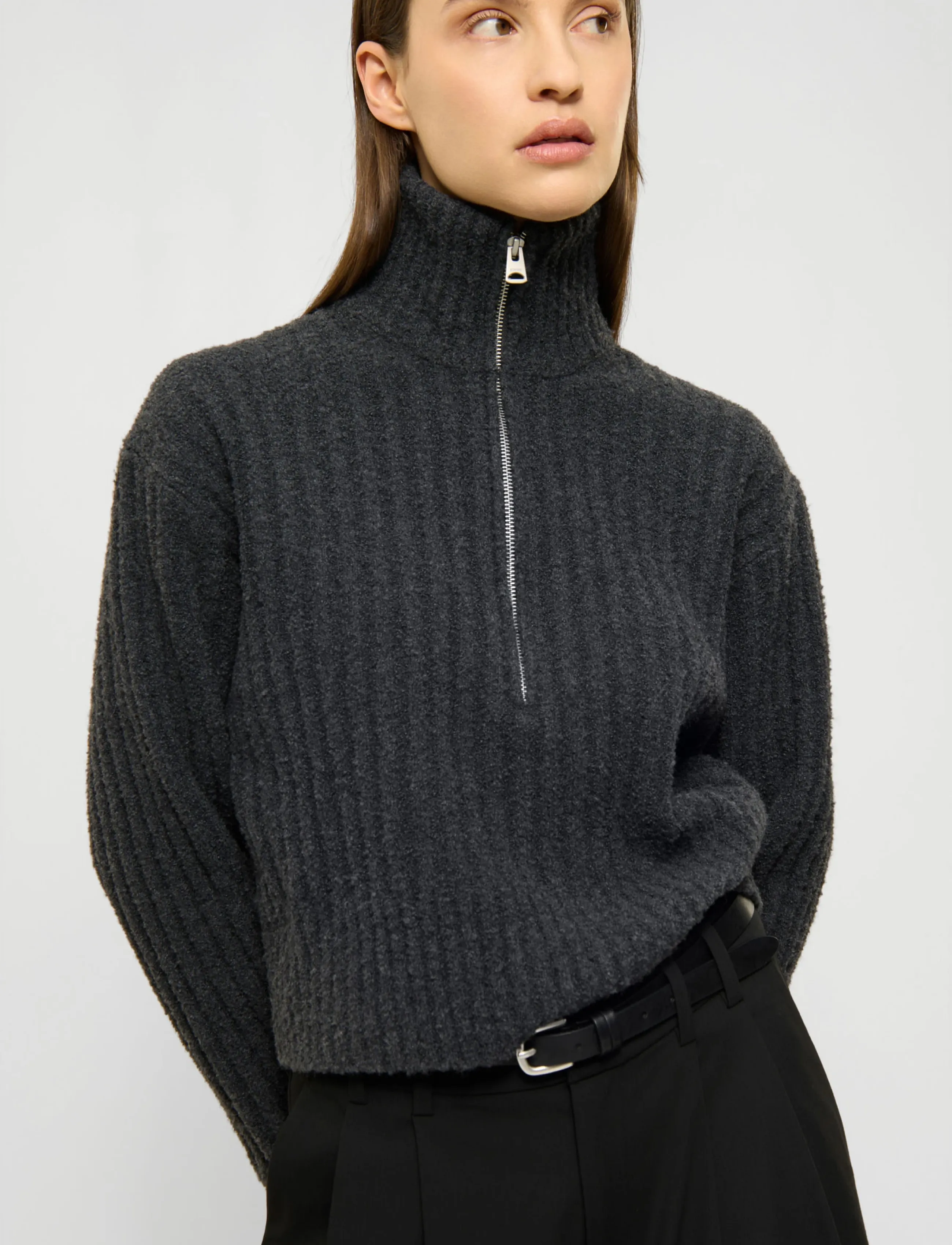 ELVINE - Pyrola - autumn clothing - dark grey melange - 0