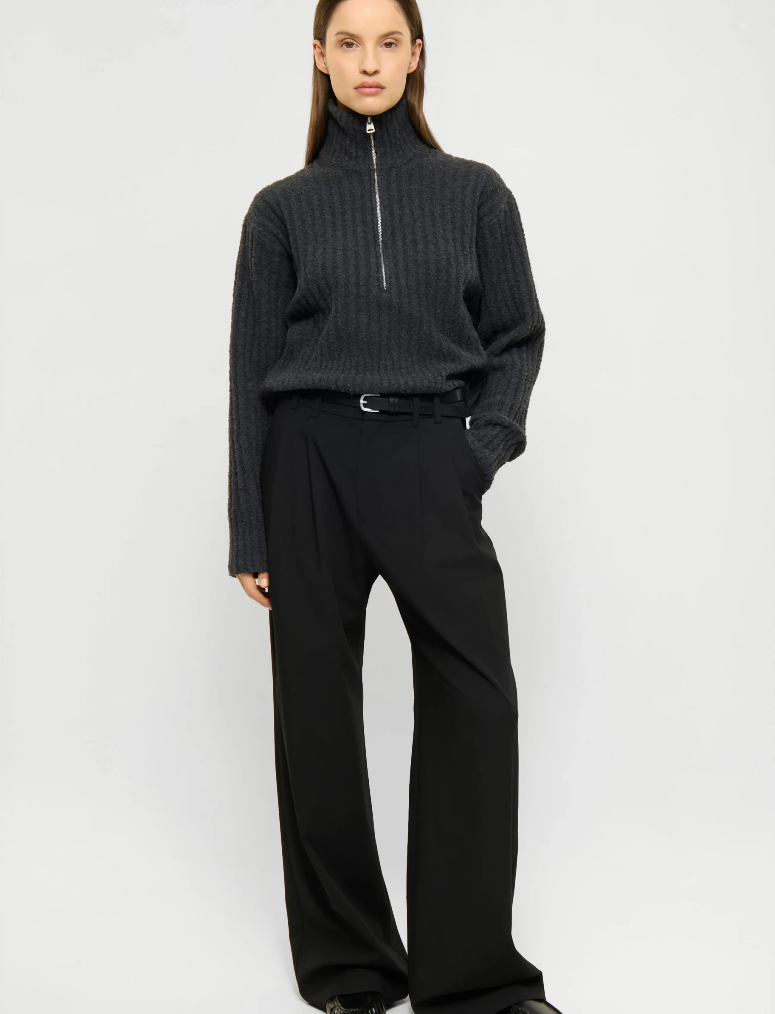 ELVINE - Pyrola - autumn clothing - dark grey melange - 4