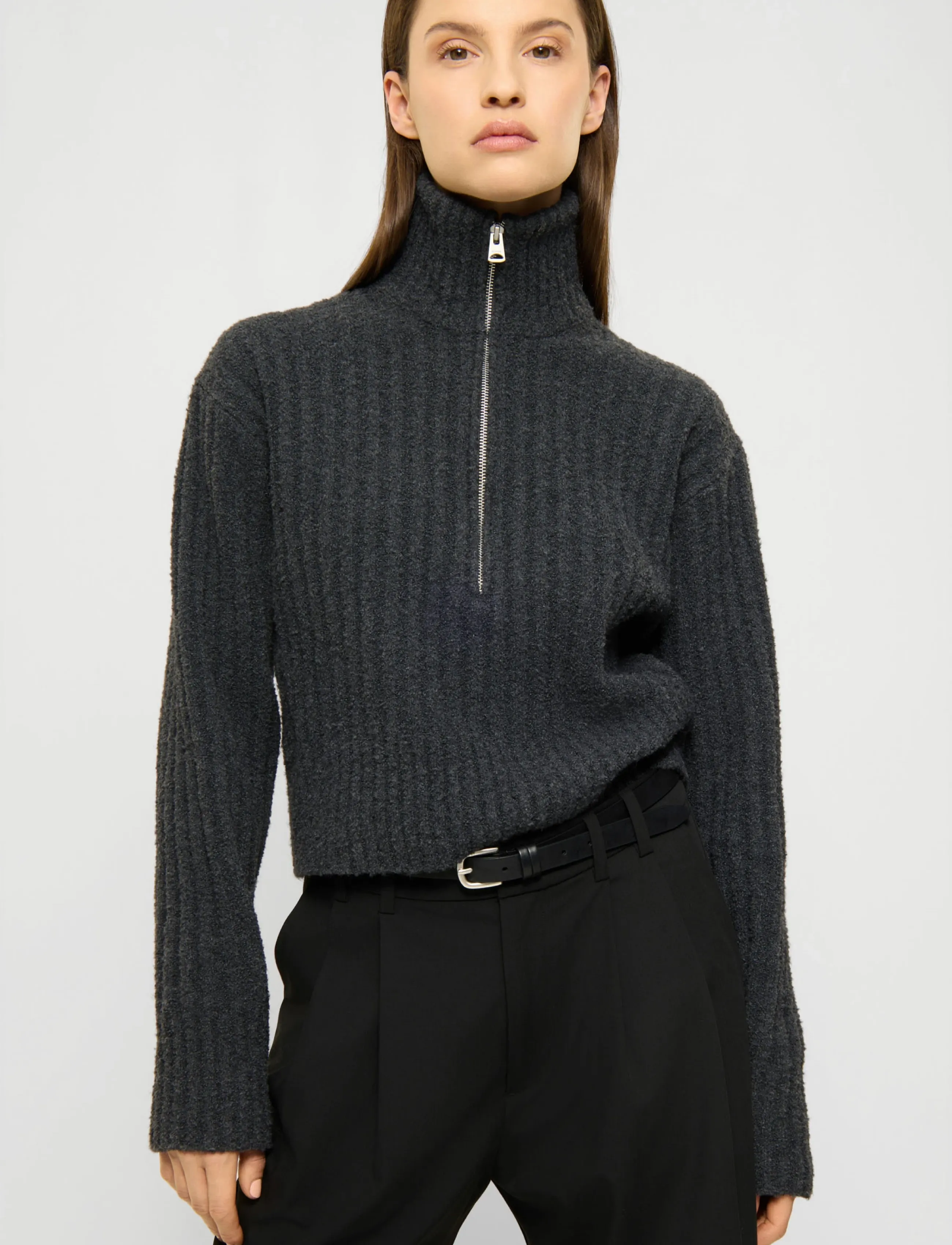 ELVINE - Pyrola - autumn clothing - dark grey melange - 5