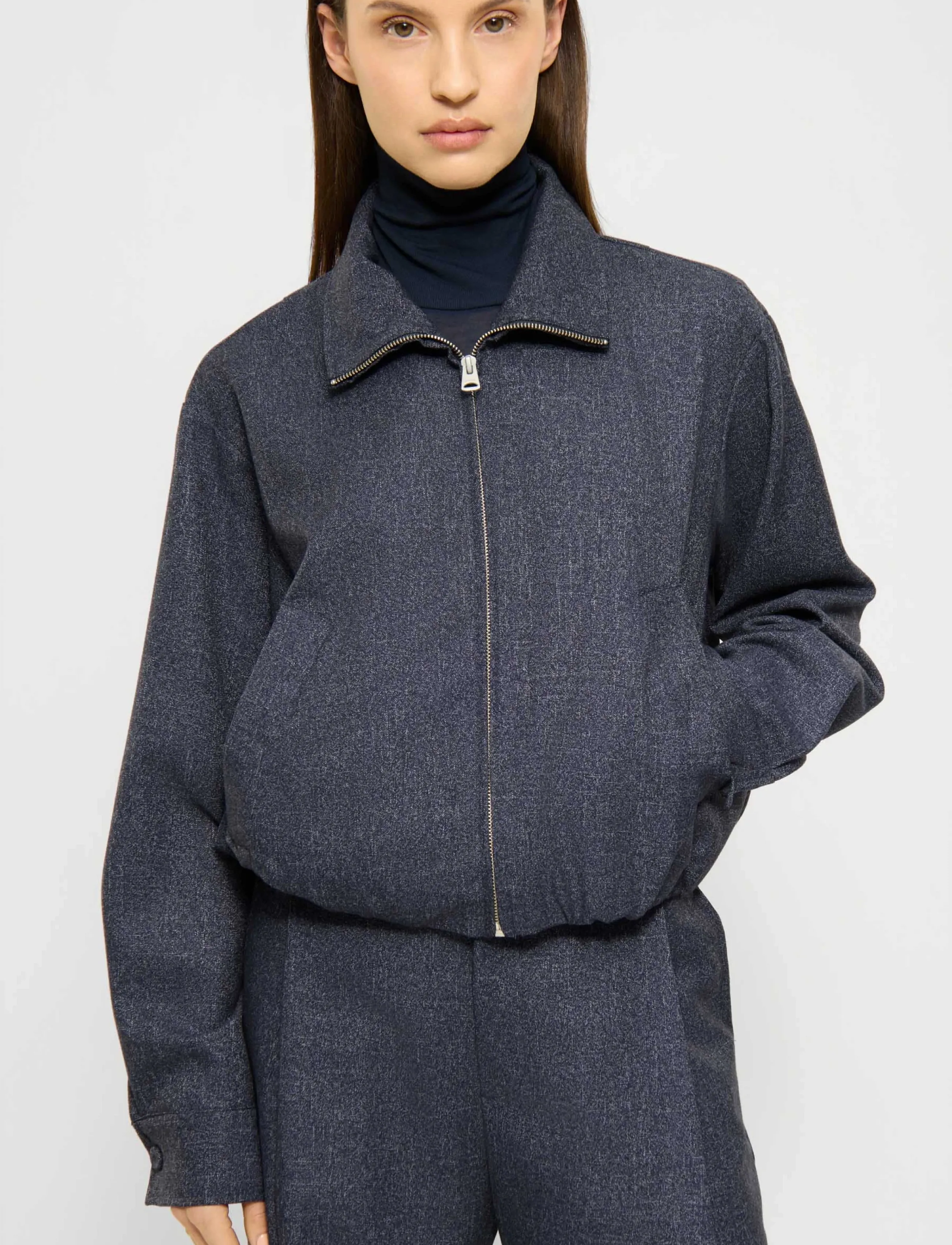ELVINE Enya - Leichte Jacken - NAVY MELANGE / navy