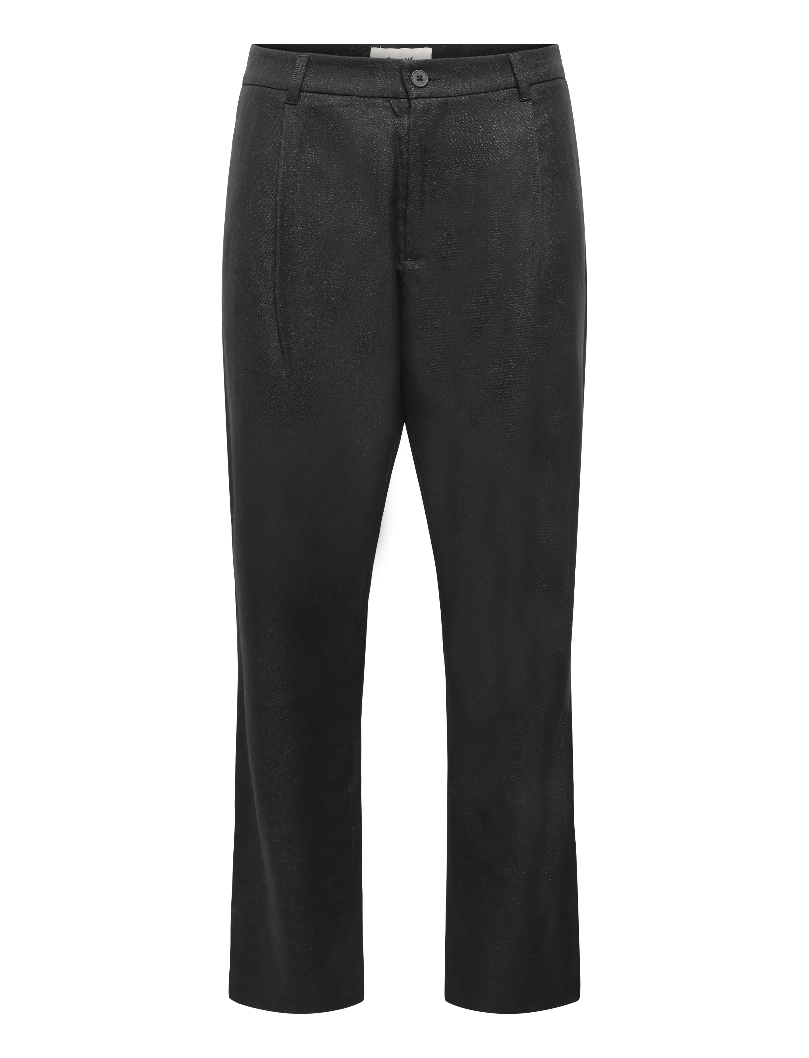 ELVINE - Arnason - casual bukser - black melange - 1