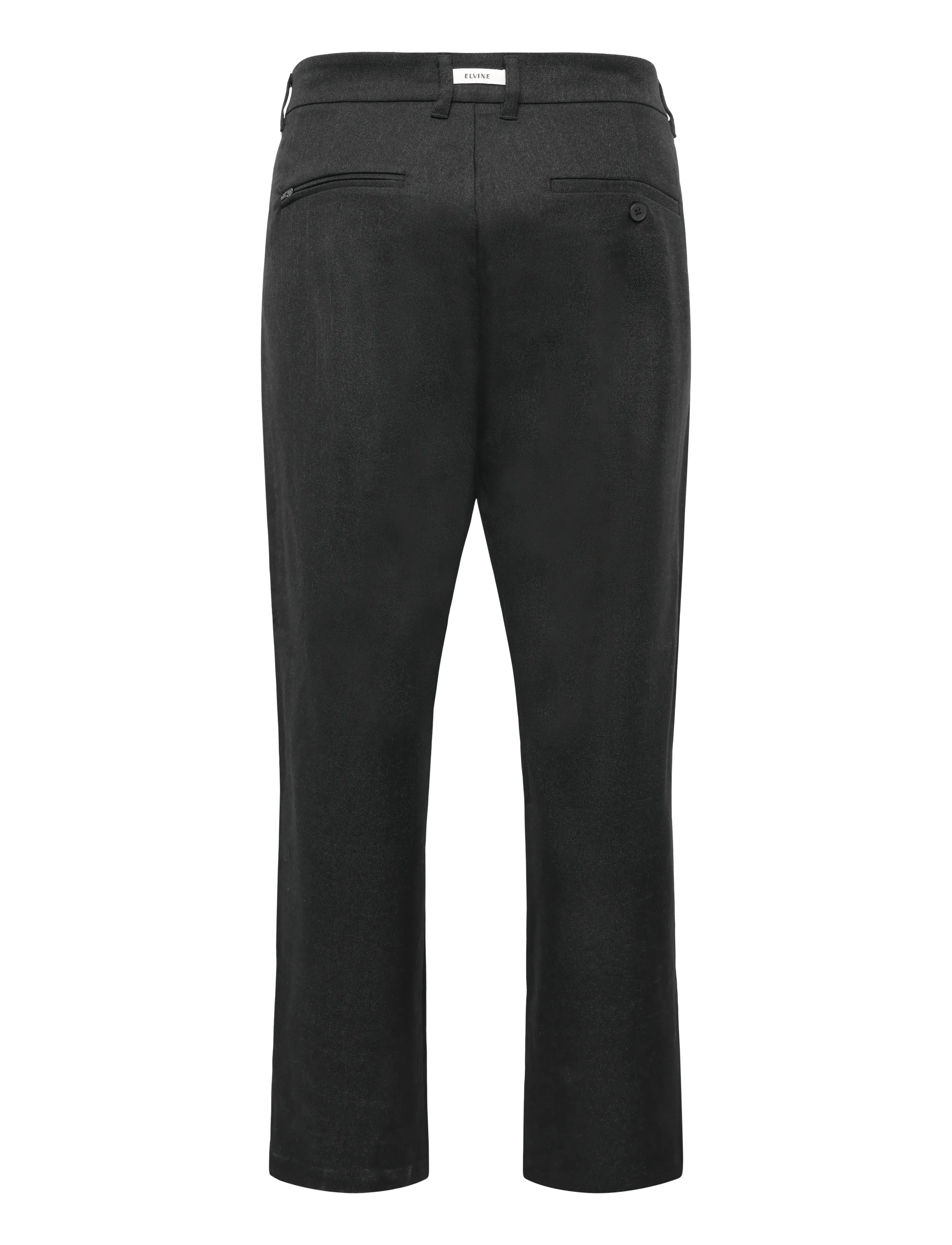 ELVINE - Arnason - casual bukser - black melange - 2