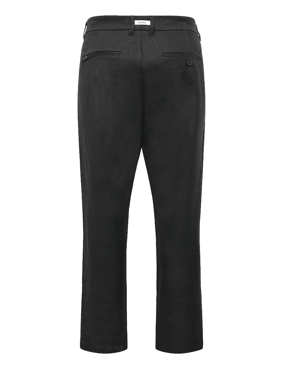 ELVINE - Arnason - casual bukser - black melange - 2