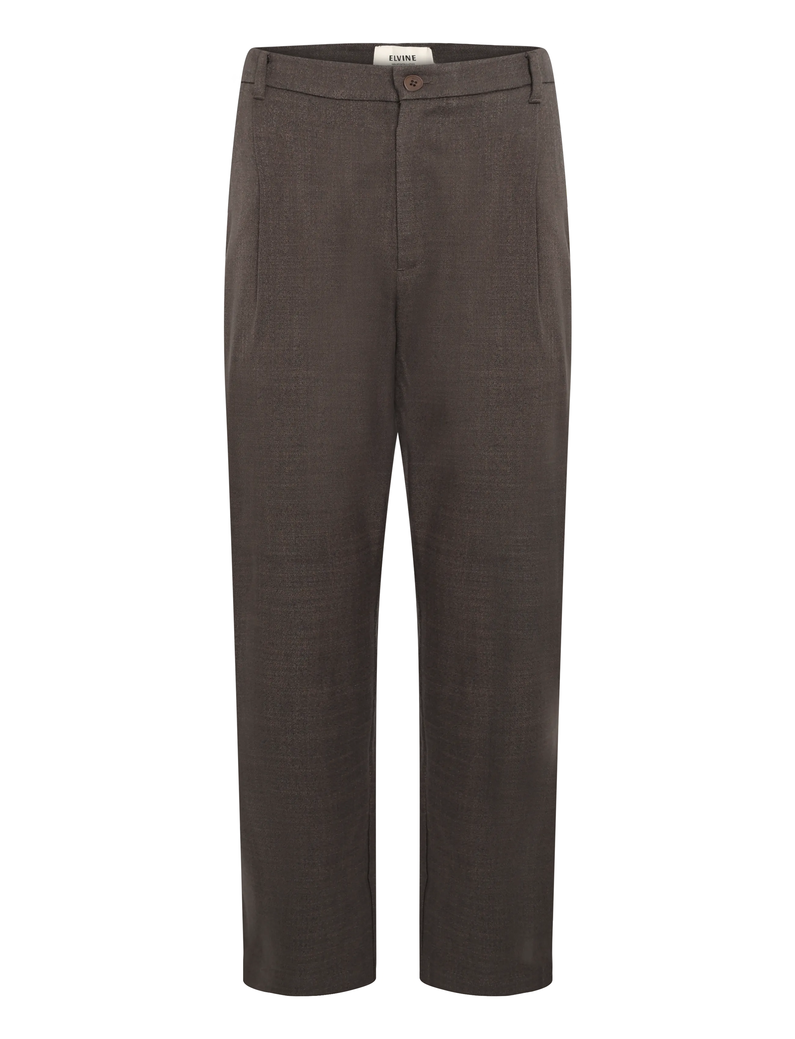 ELVINE - Arnason - casual byxor - brown melange - 1