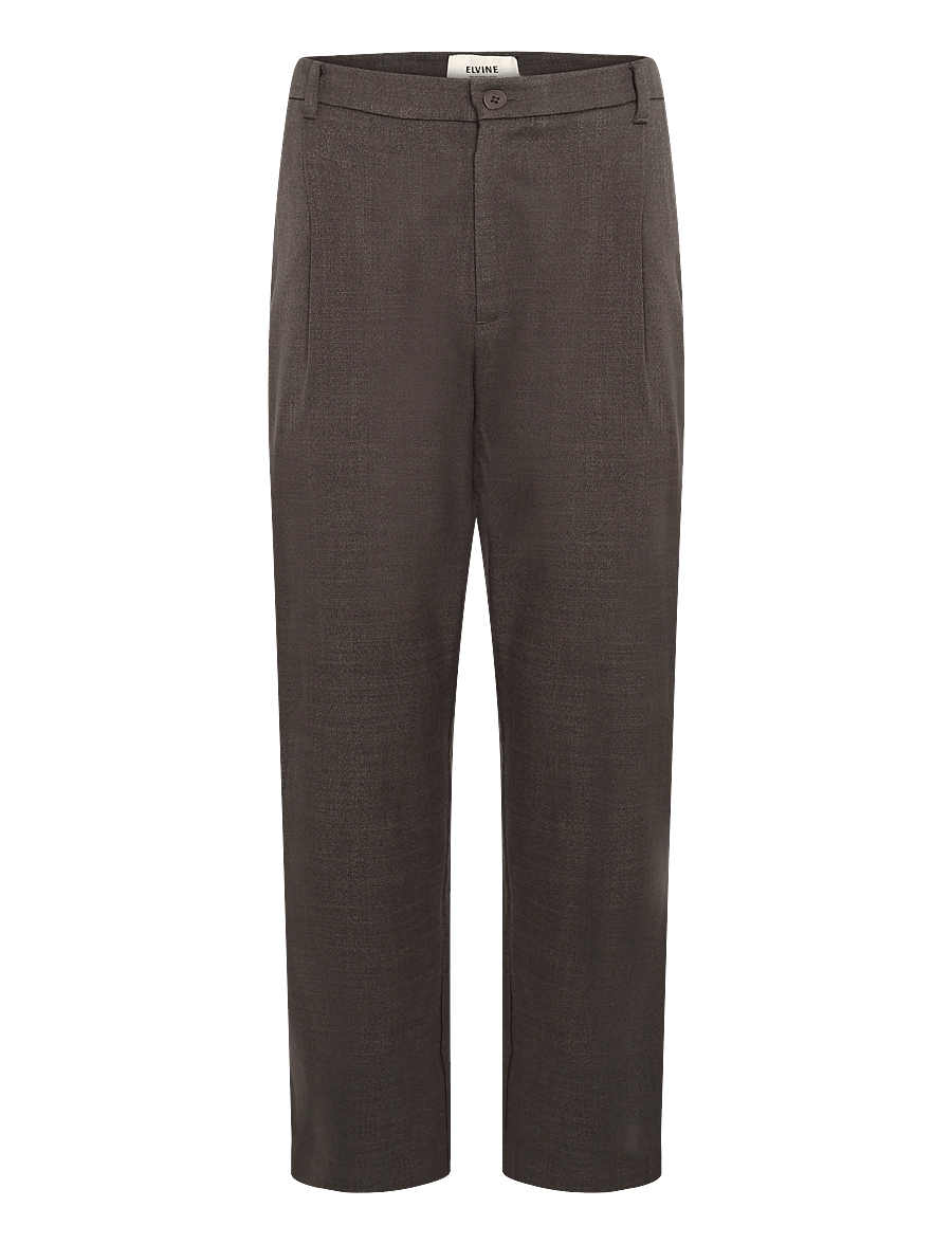 ELVINE - Arnason - casual byxor - brown melange - 1