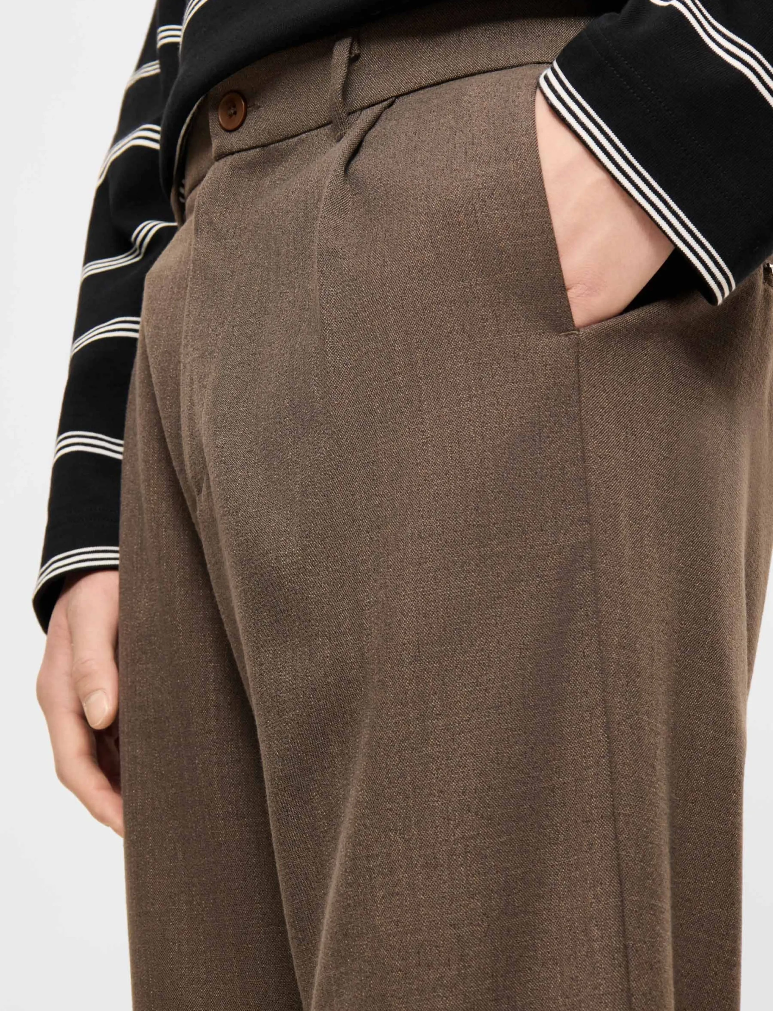 ELVINE - Arnason - casual byxor - brown melange - 3