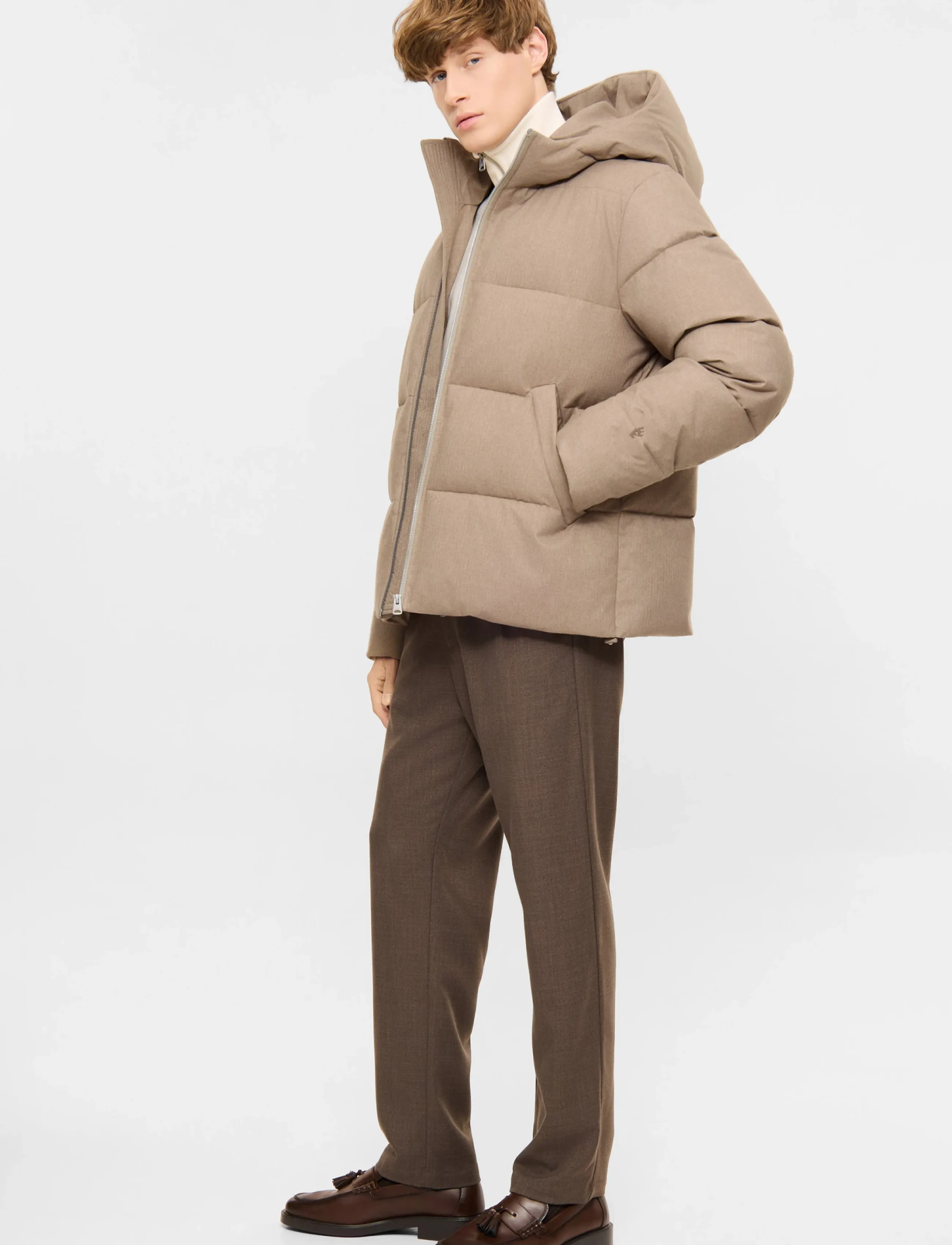ELVINE Bjarne - Ytterkläder - BEIGE MELANGE / beige