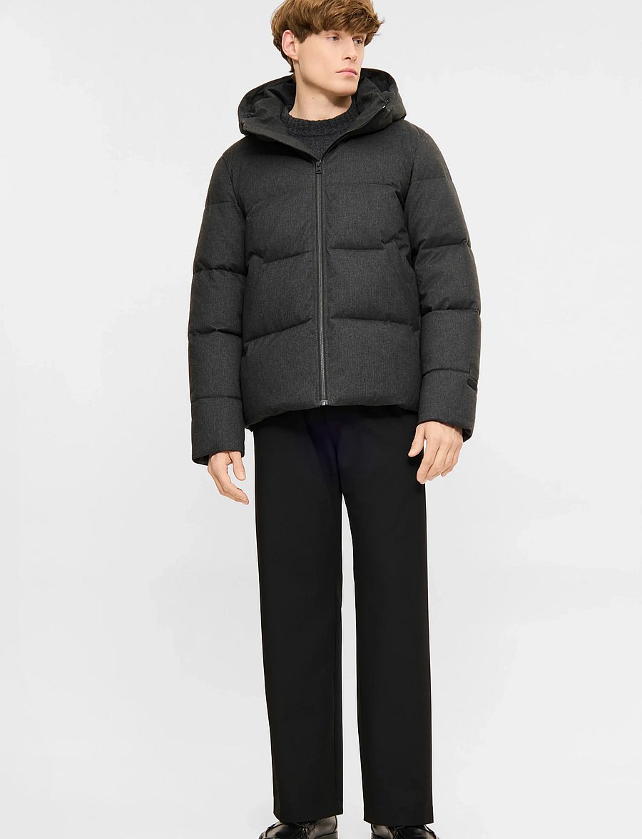 ELVINE - Bjarne - daunenjacken - dark grey melange - 0