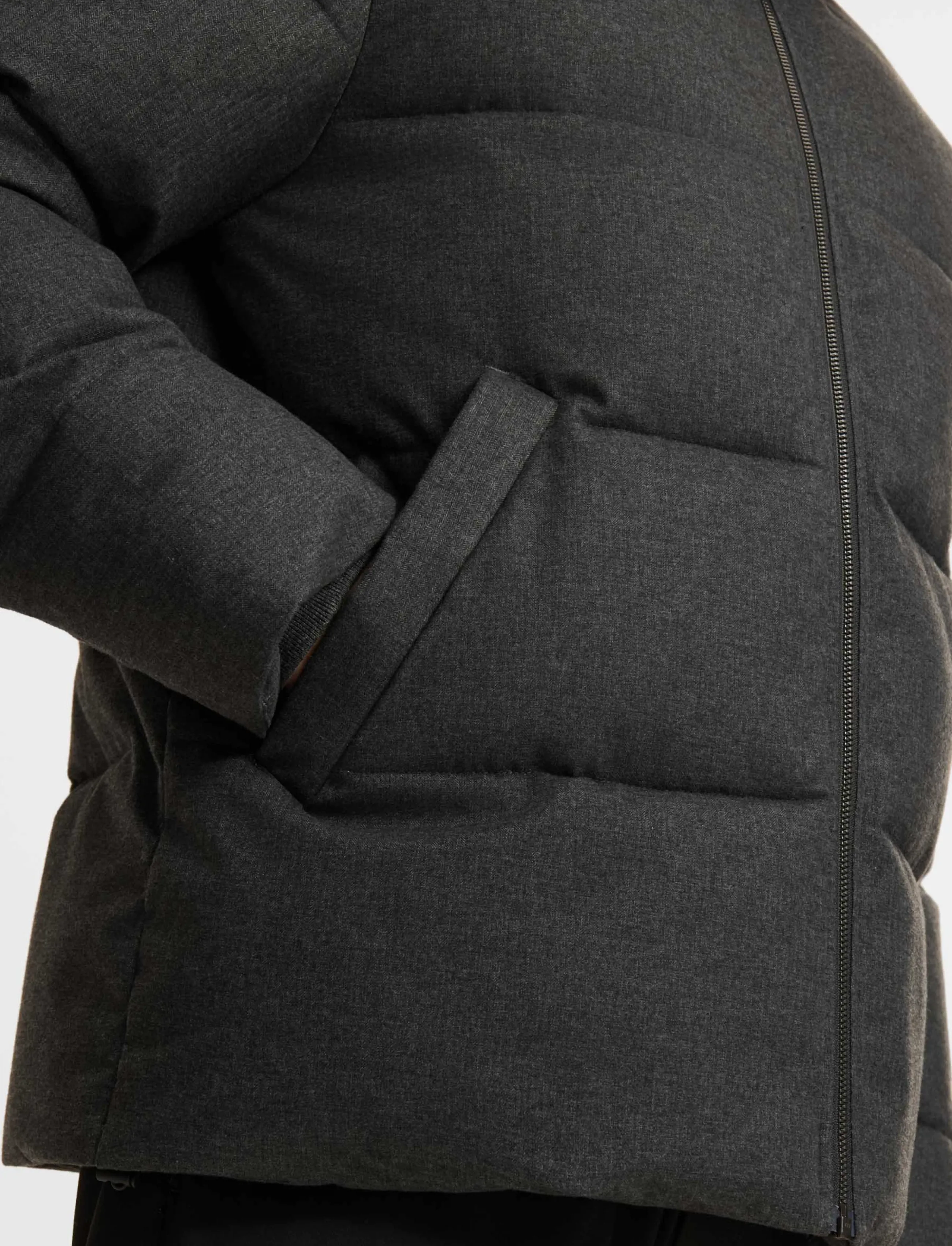 ELVINE - Bjarne - winter jackets - dark grey melange - 4