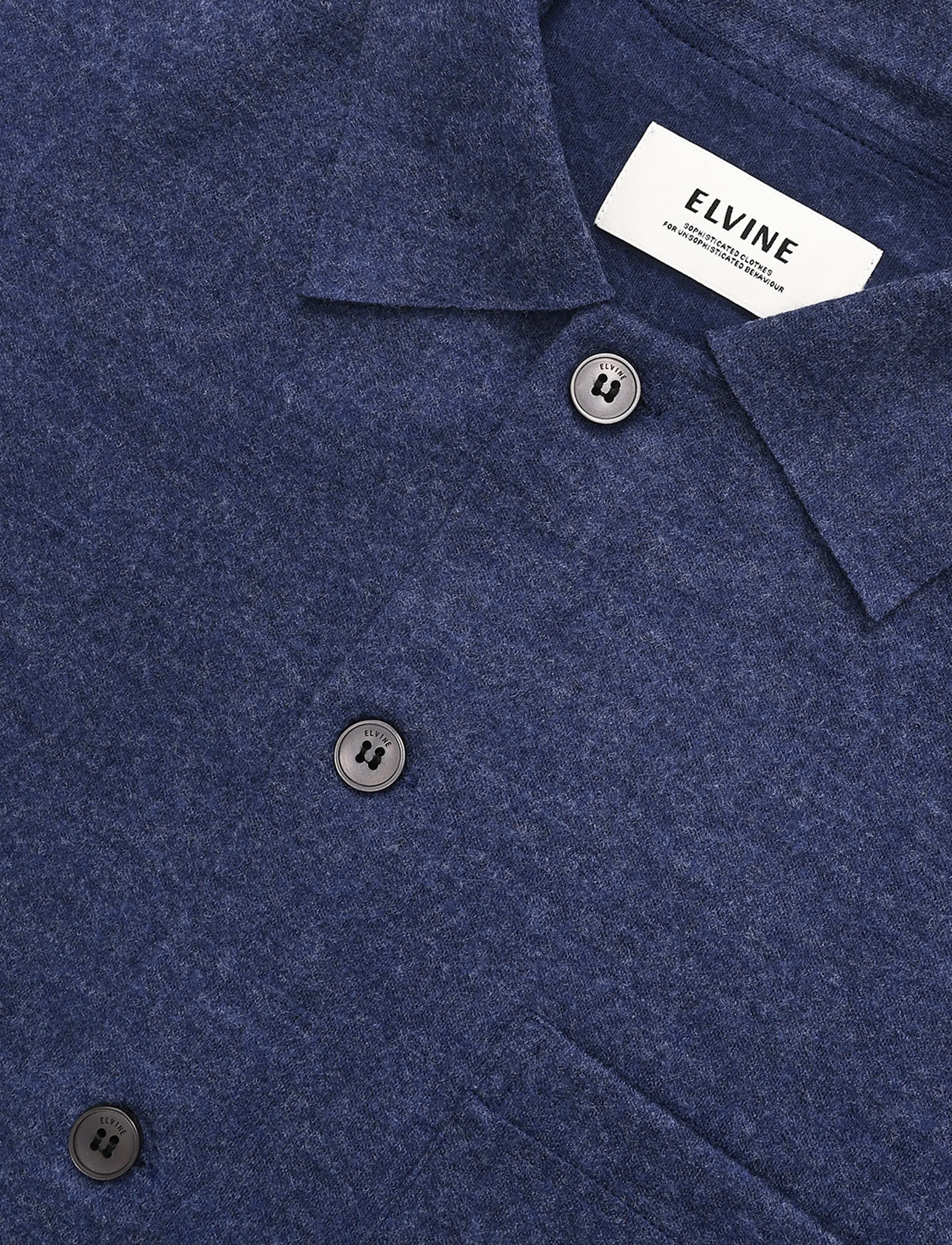 ELVINE - Jens - jakker - blue melange - 2
