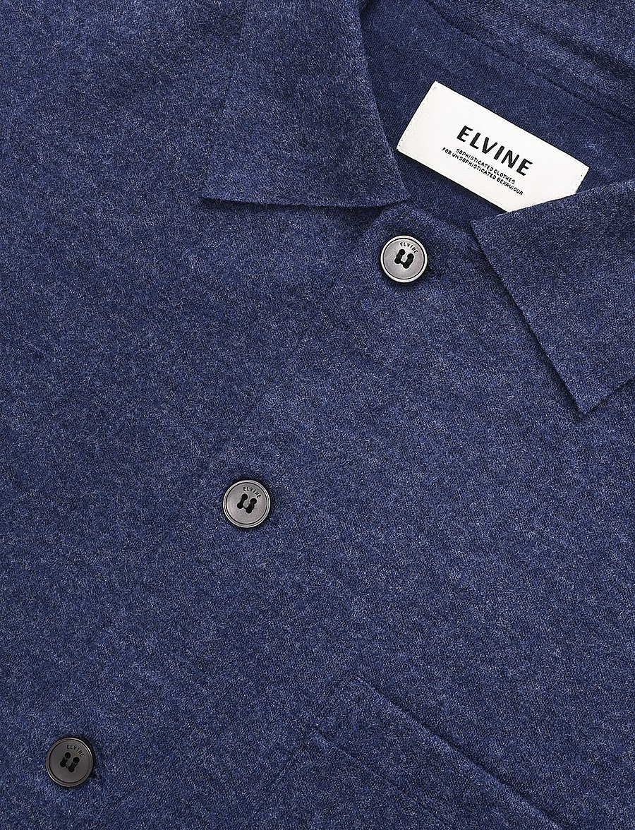 ELVINE - Jens - jakker - blue melange - 2
