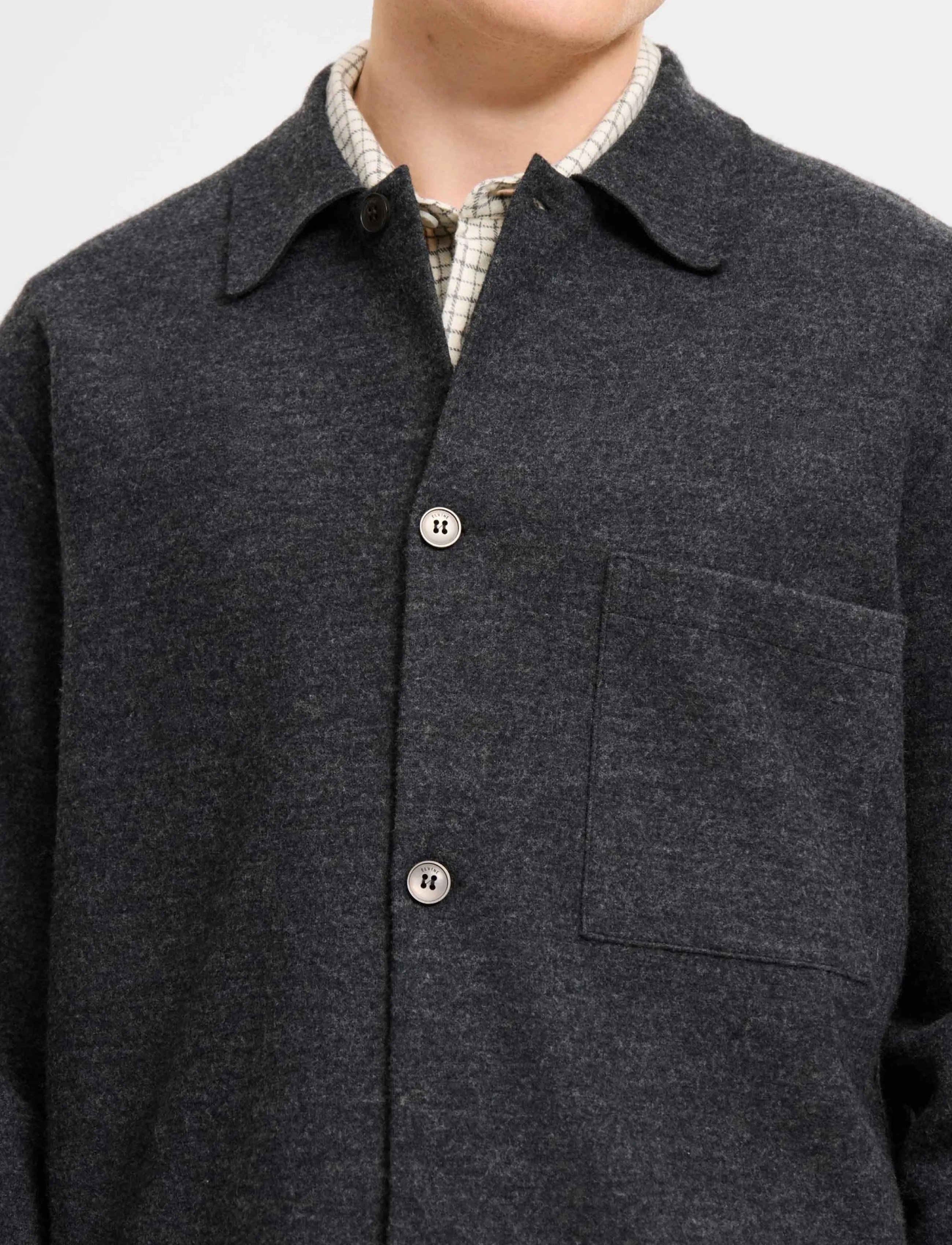 ELVINE - Jens - dark grey melange - 3