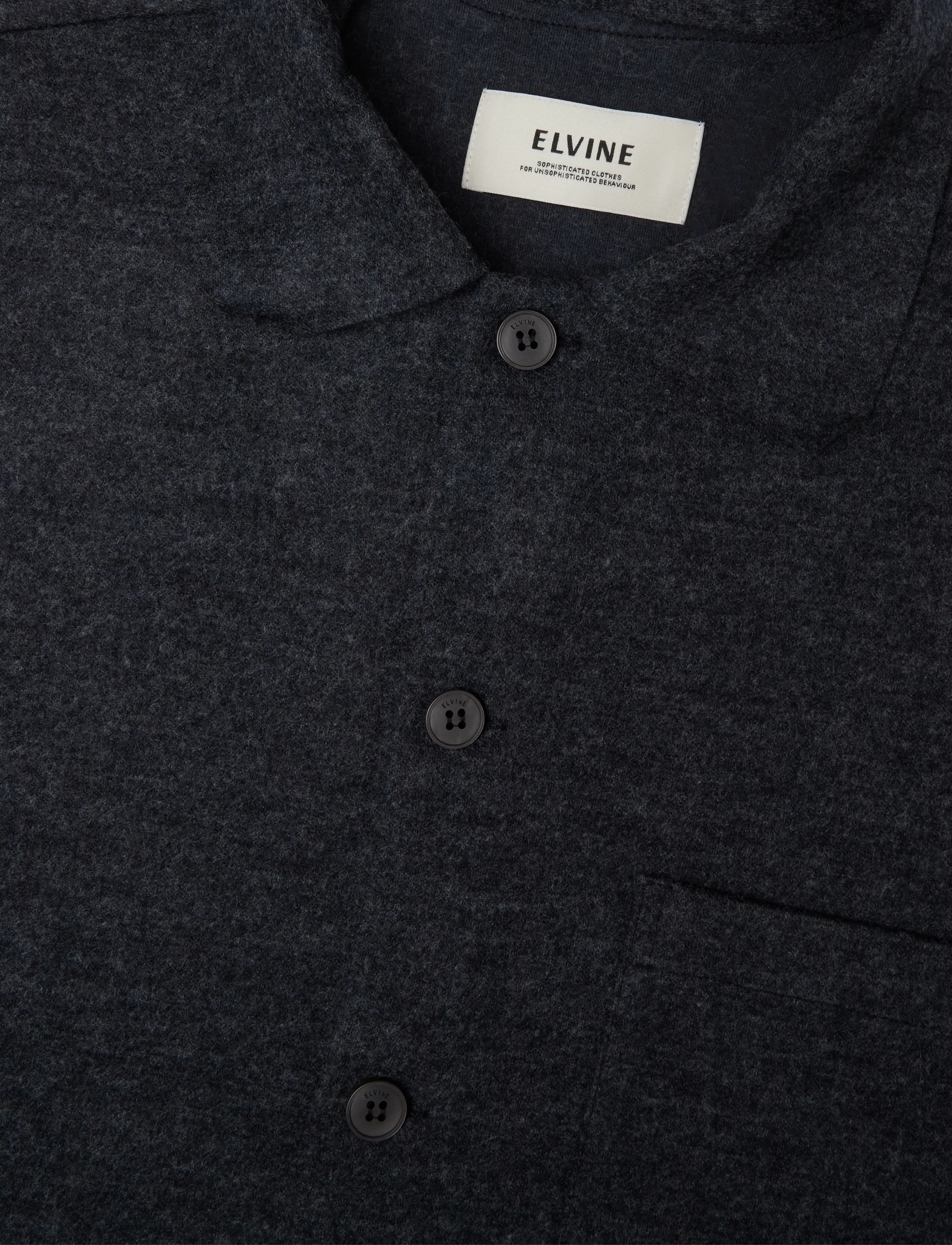 ELVINE - Jens - jakker - dark grey melange - 2