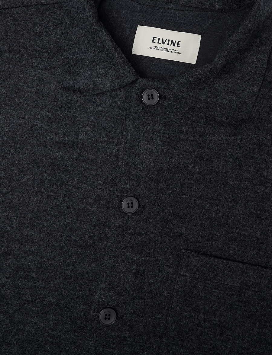 ELVINE - Jens - jakker - dark grey melange - 2