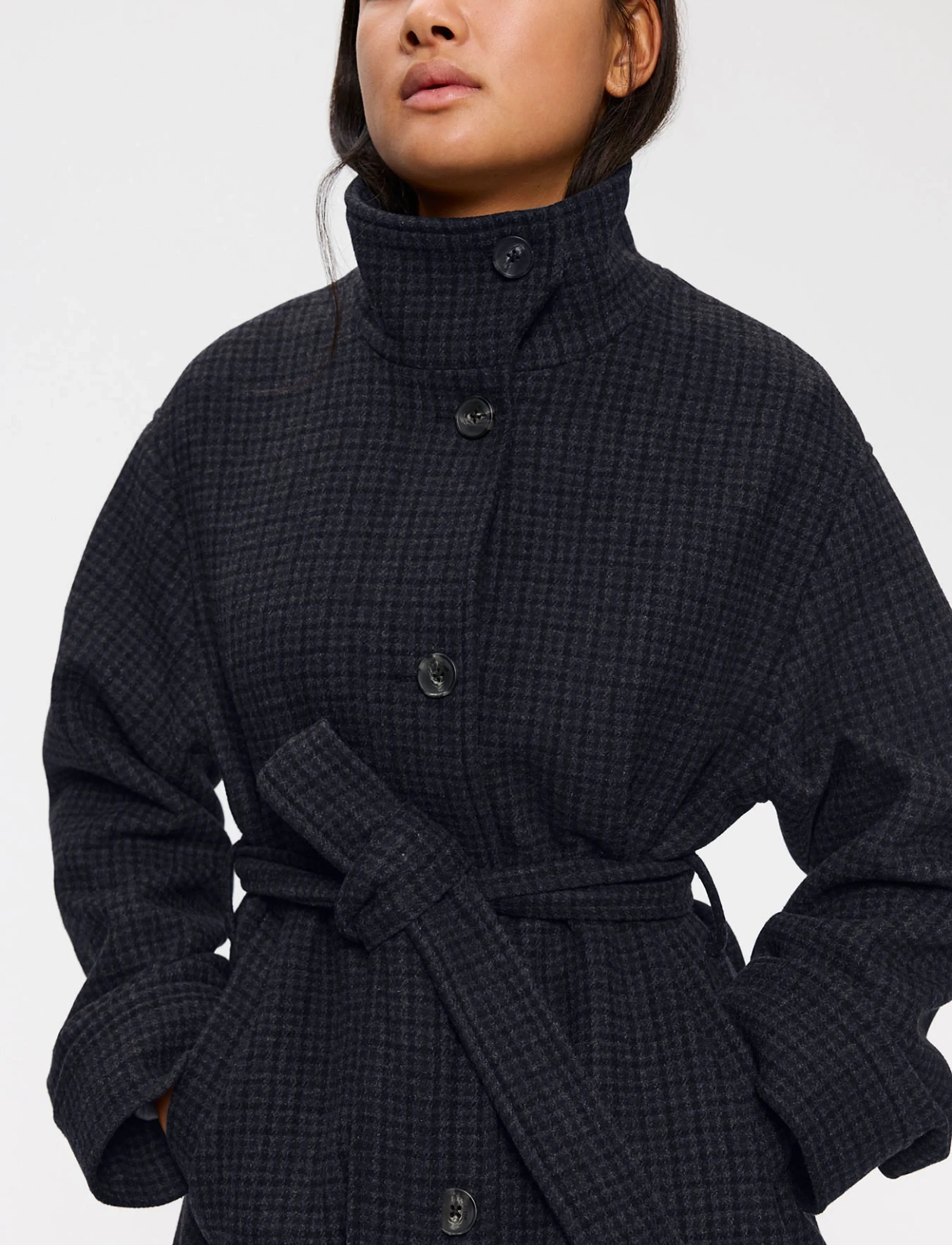 ELVINE Alendra - Vardagsstil - GREY CHECK / grey