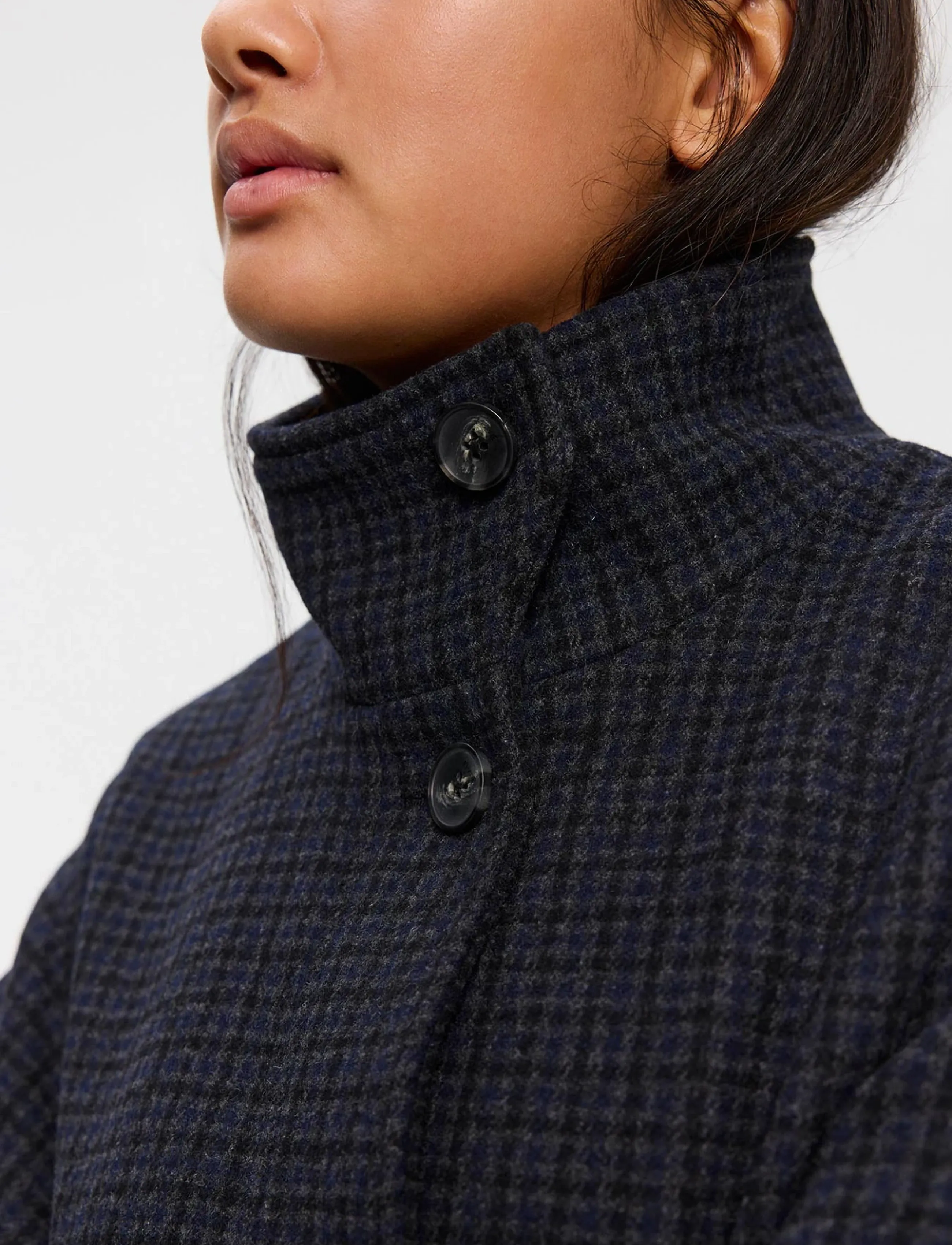 ELVINE - Alendra - vinterjackor - grey check - 4