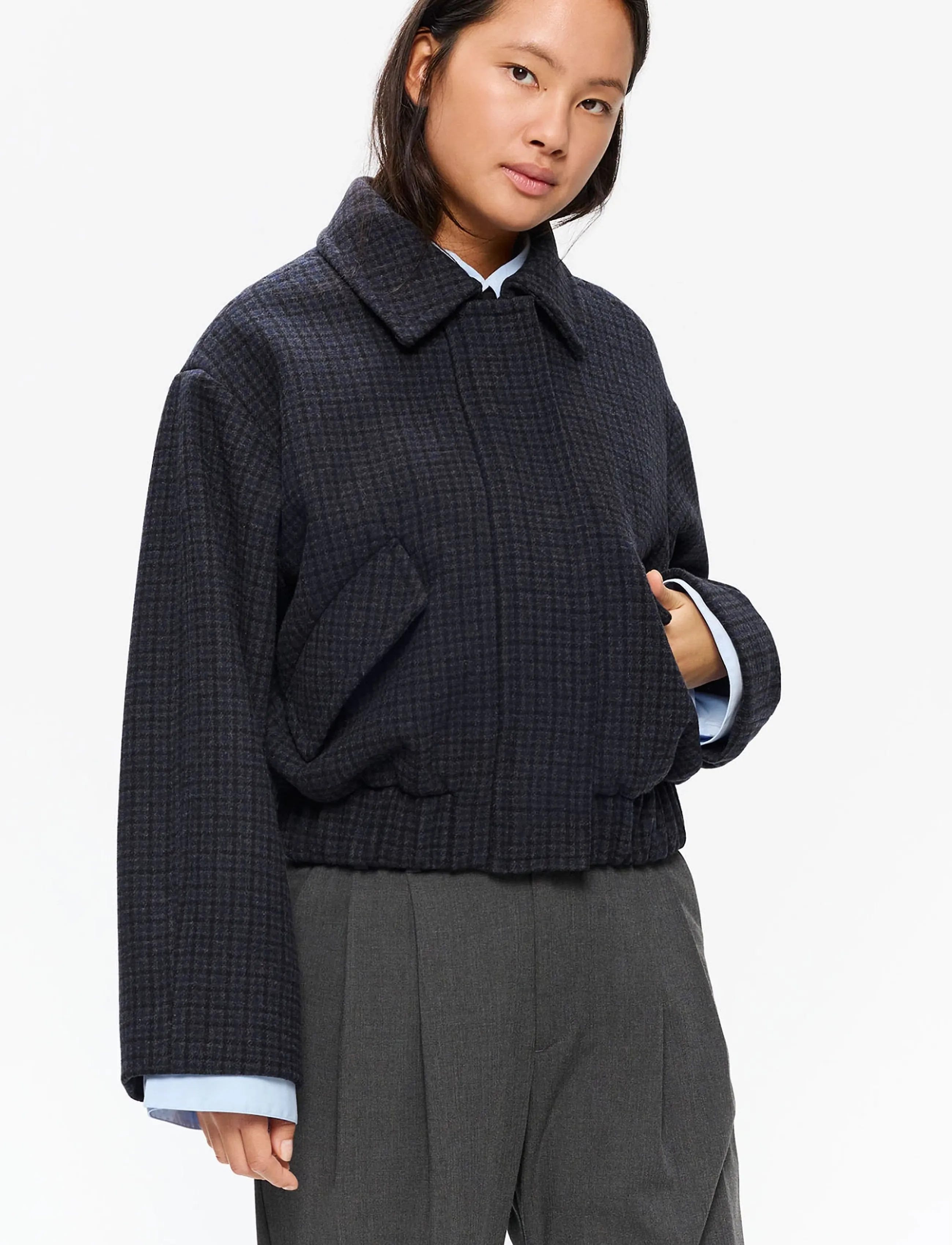 ELVINE Nova - Kleidung - GREY CHECK / grey