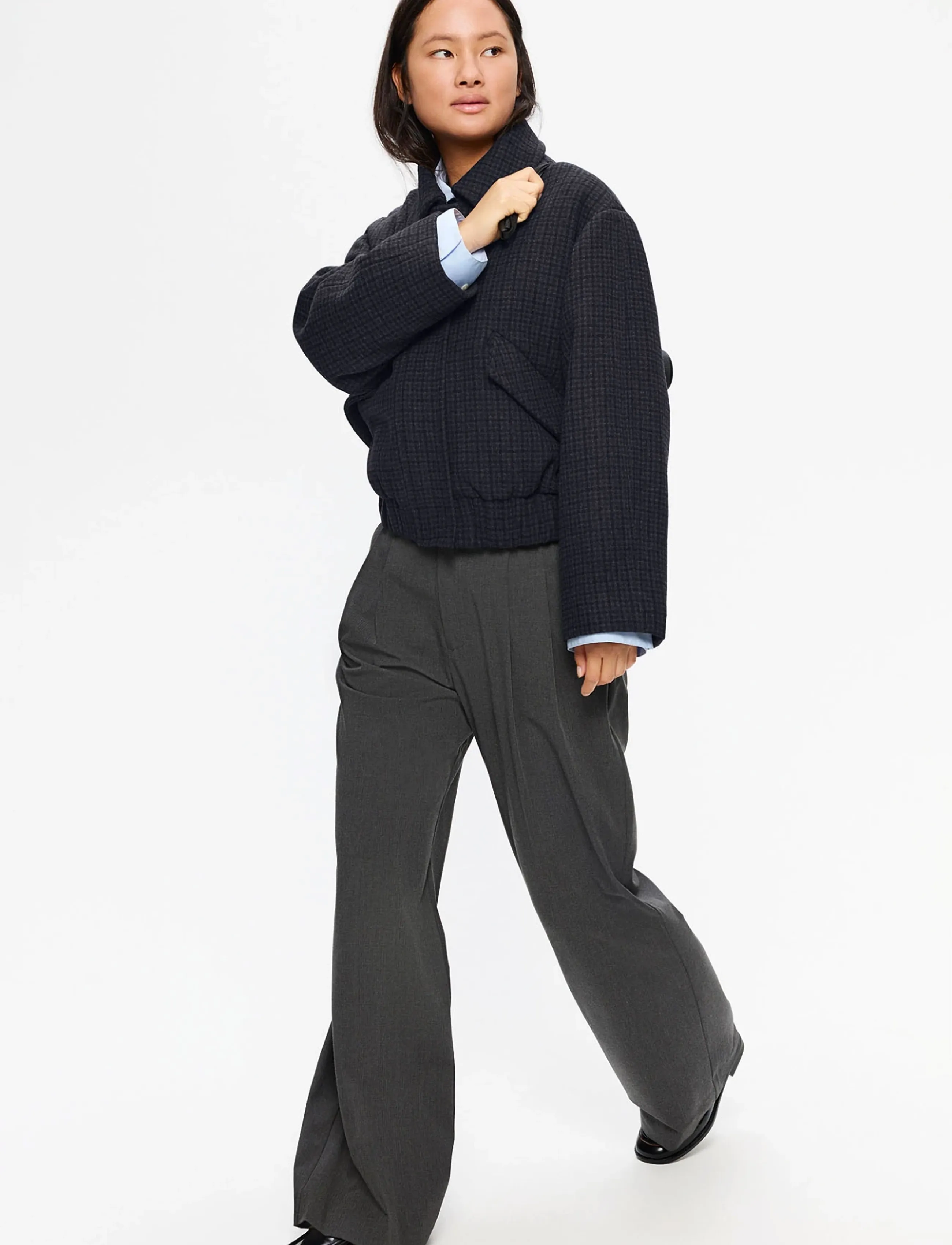 ELVINE - Nova - winterjacken - grey check - 5
