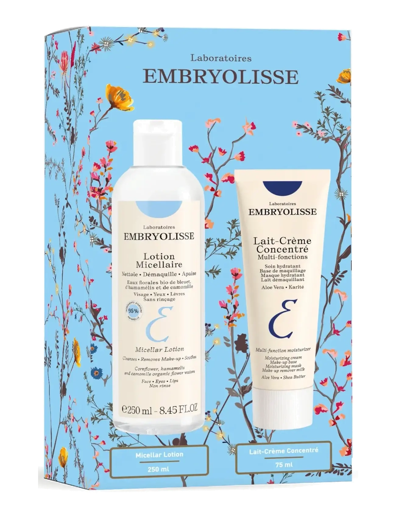 Embryolisse - 2025 LAIT-CRÈME GIFT SET - húðmjólk og krem - clear - 2