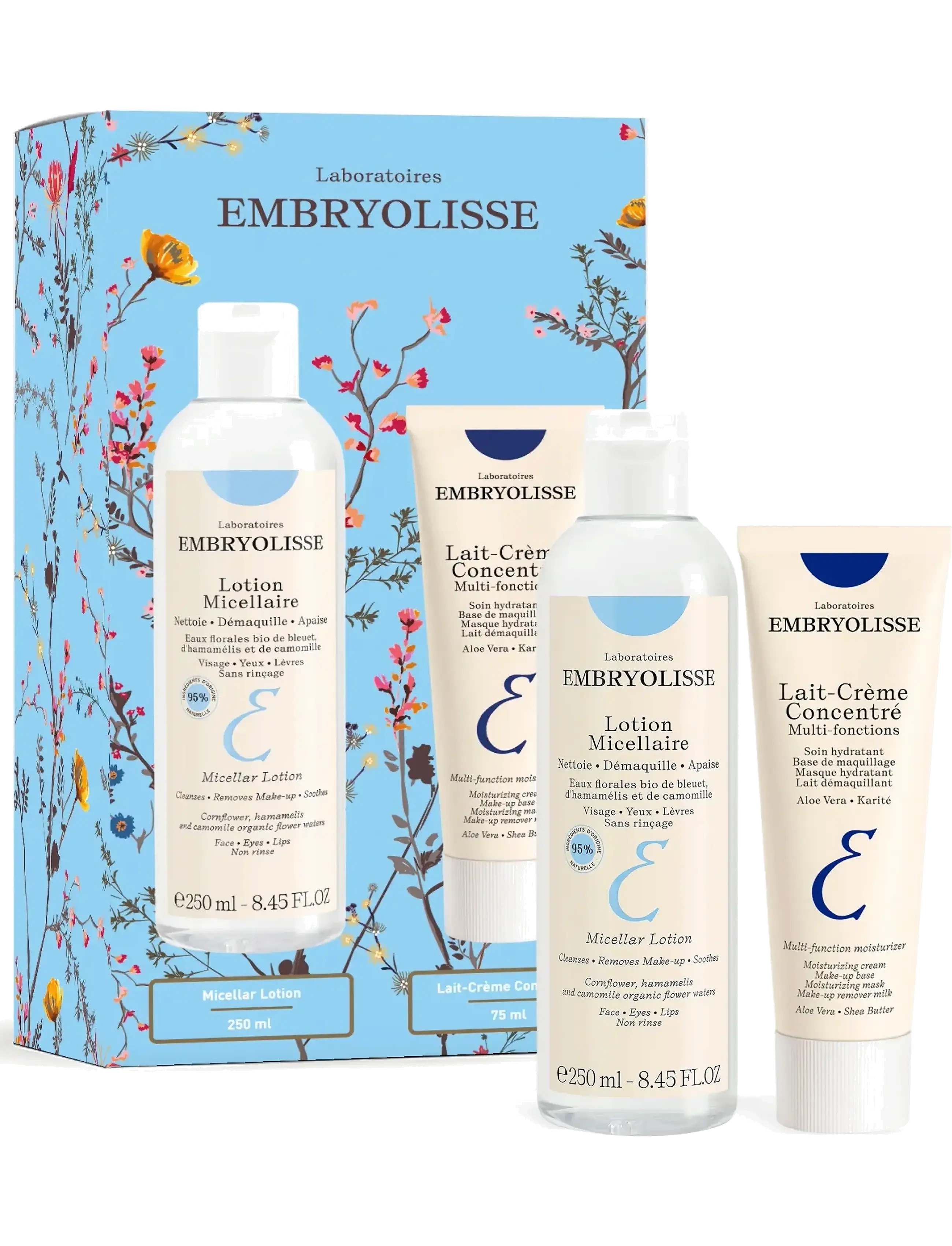 Embryolisse - 2025 LAIT-CRÈME GIFT SET - húðmjólk og krem - clear - 1