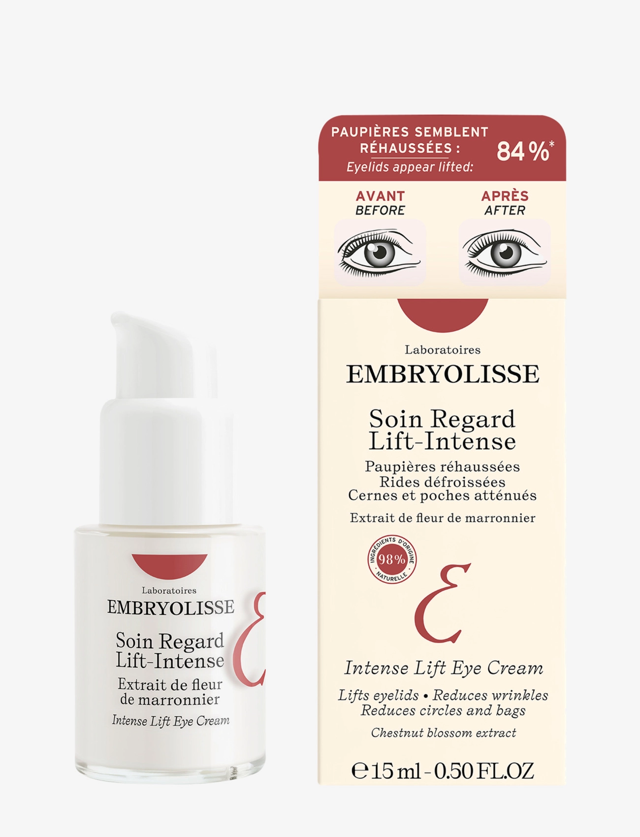 Embryolisse - Intense Lift Eye Cream 15 ml - Øjencremer - clear - 1