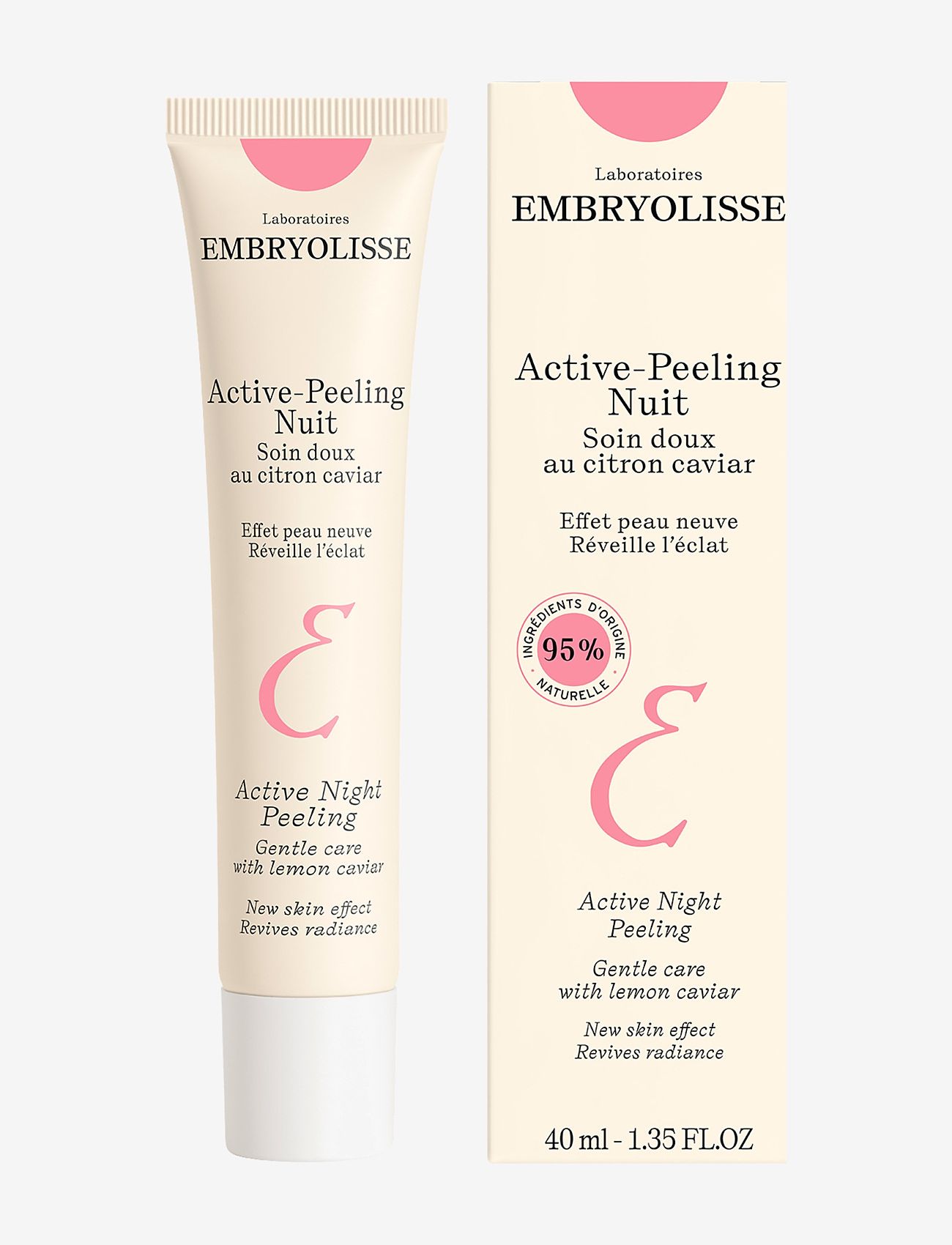 Embryolisse - Active Night Peeling 40 ml - ansigtsmasker - clear - 1