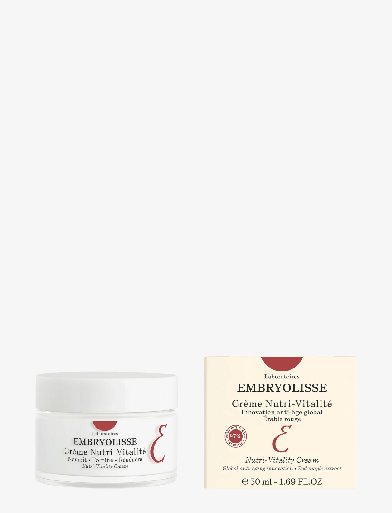 Embryolisse - Nutri-Vitality Cream 50 ml - sumarhúð - clear - 1