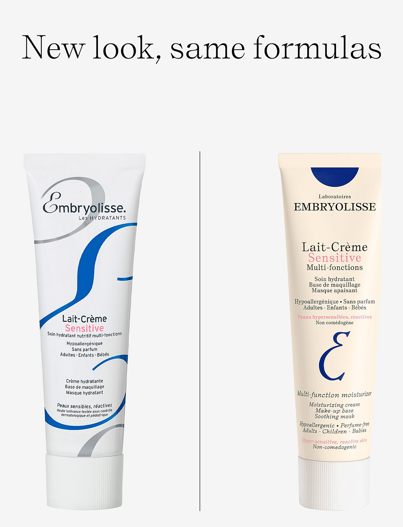 Embryolisse - Lait Crème Sensitive 100 ml - ansigspleje - clear - 2