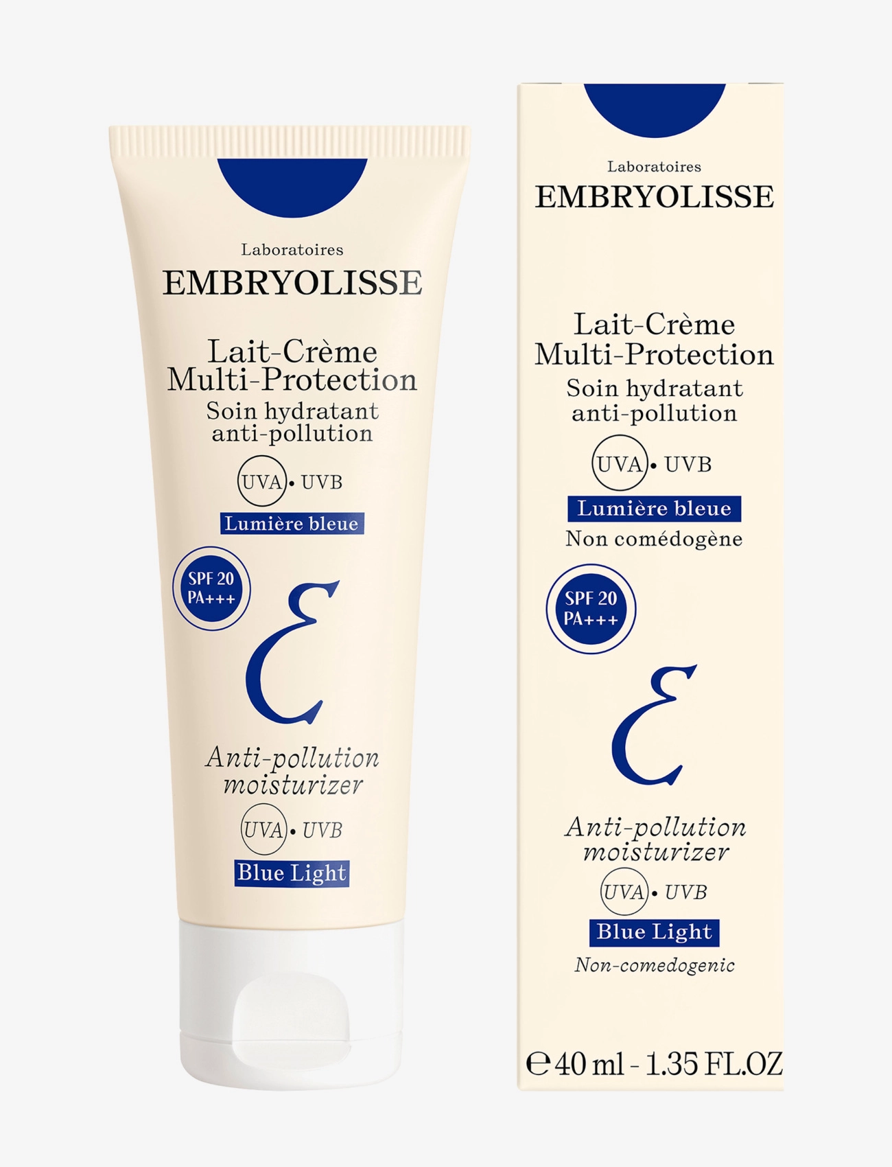 Embryolisse - Lait Crème Multiprotection Spf20 40 ml - sommarens hudvård  - no color - 1