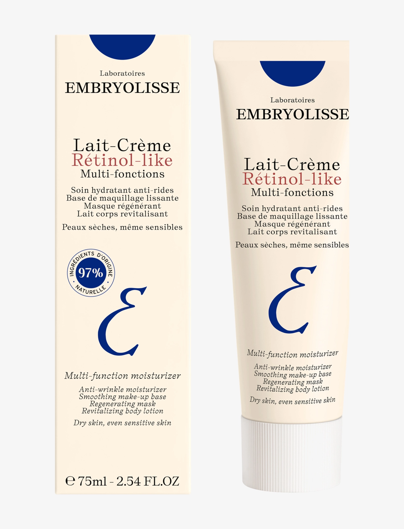 Embryolisse - LAITCRÈME RÉTINOLLIKE 75 ML - sumarhúð - clear - 1