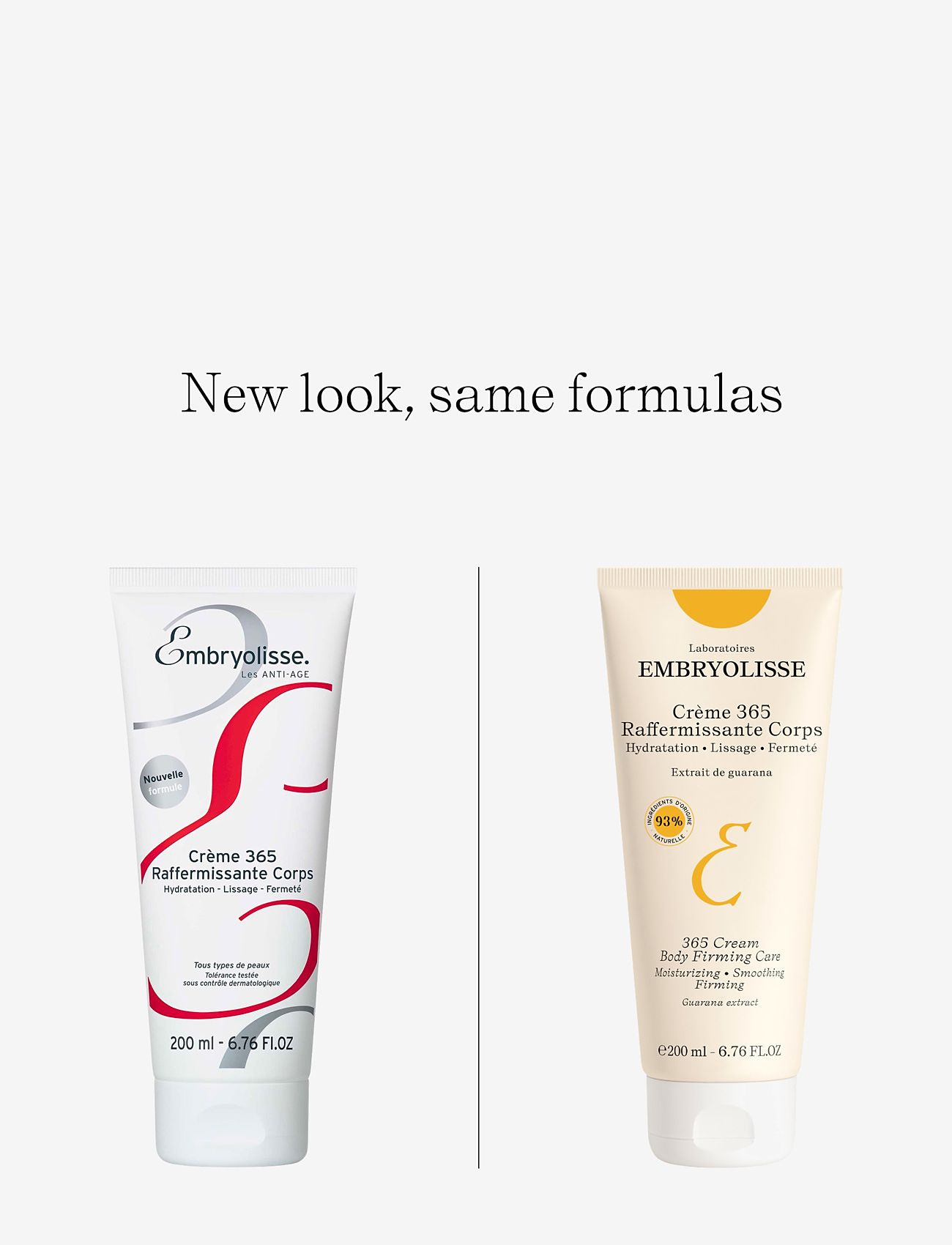 Embryolisse - 365 Cream Body Firming Care 200 ml - lotion & cream - clear - 1