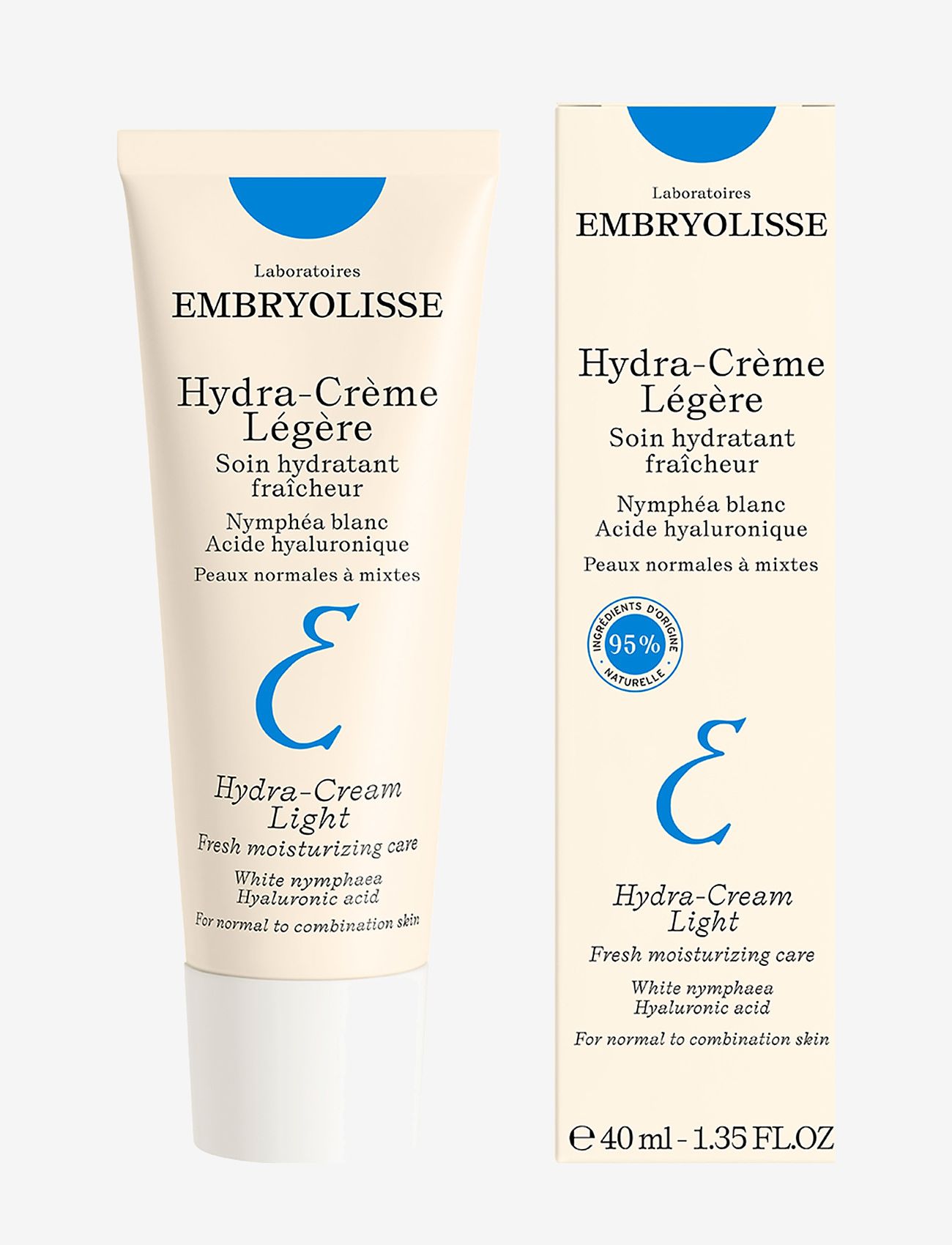Embryolisse - Hydra Cream Light 40 ml - sommerens hudpleje - clear - 1
