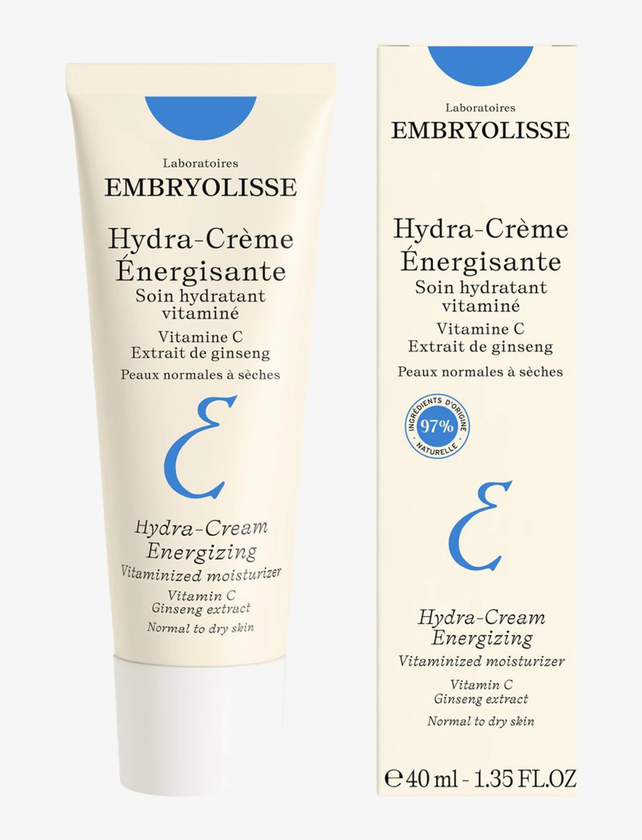 Embryolisse - Hydra-Cream Energizing 40 ml - sommarens hudvård  - clear - 1