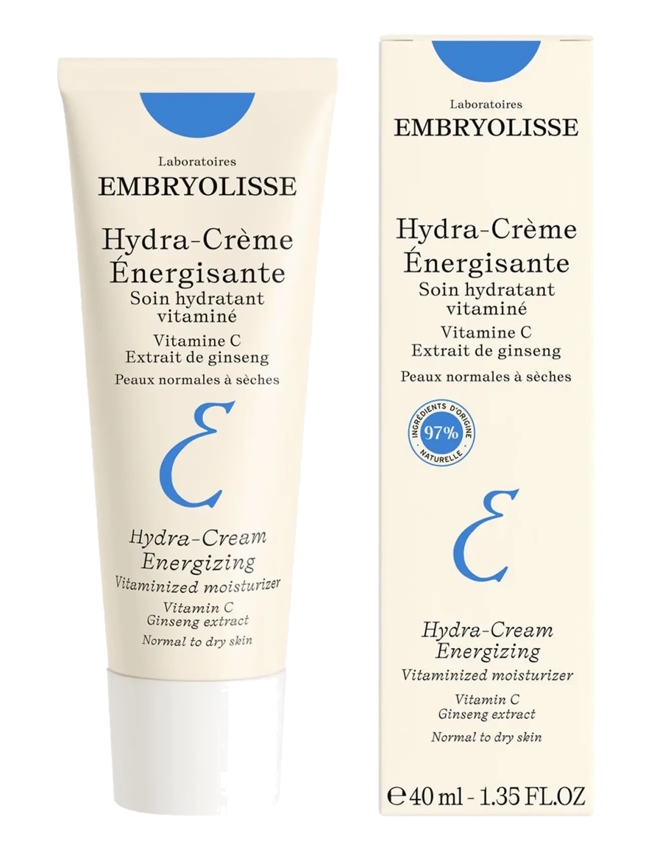 Embryolisse - Hydra-Cream Energizing 40 ml - sommarens hudvård  - clear - 1