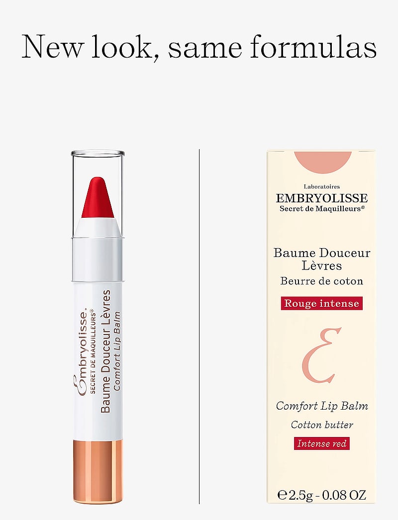 Embryolisse - Comfort Lip Balm Red 2,5 gr - läppbalsam - clear - 2