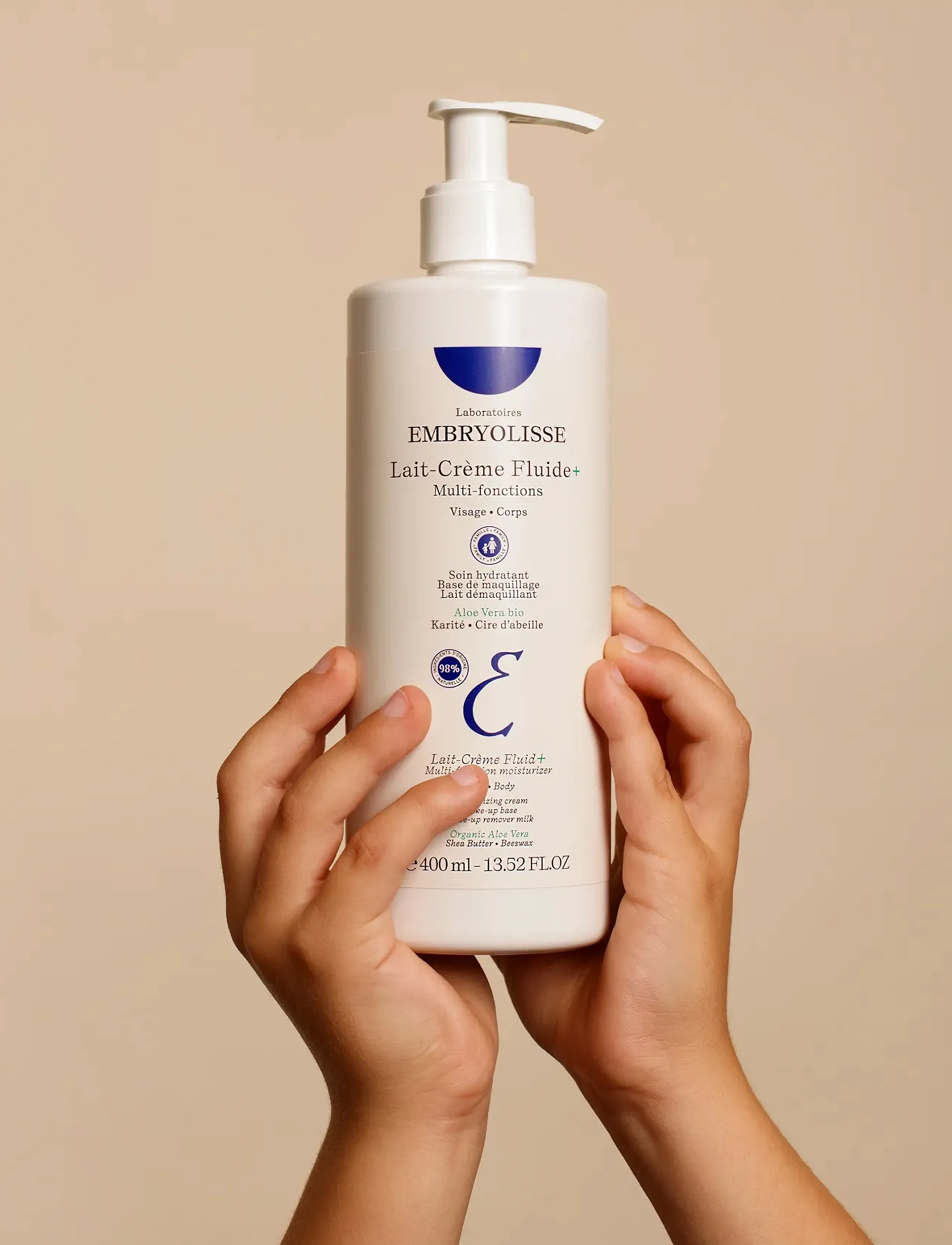 Embryolisse Lait Crème Fluid+ 400 ml, 400 ml, Nude, Kropspleje > Cremer & Lotions & Bodybutter, Dame