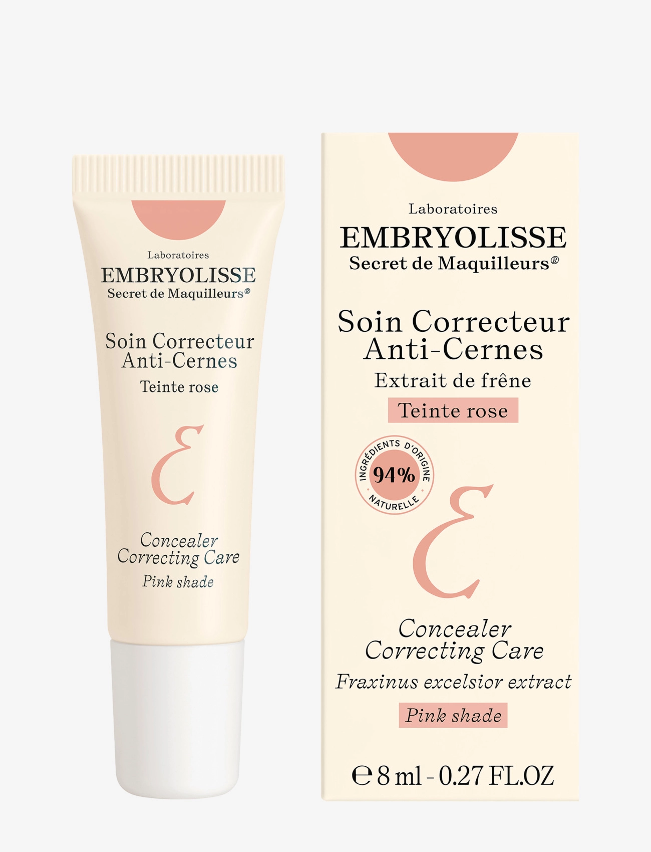 Embryolisse - Concealer Correcting Care Pink 8 ml - bliv klar til date night - pink - 1
