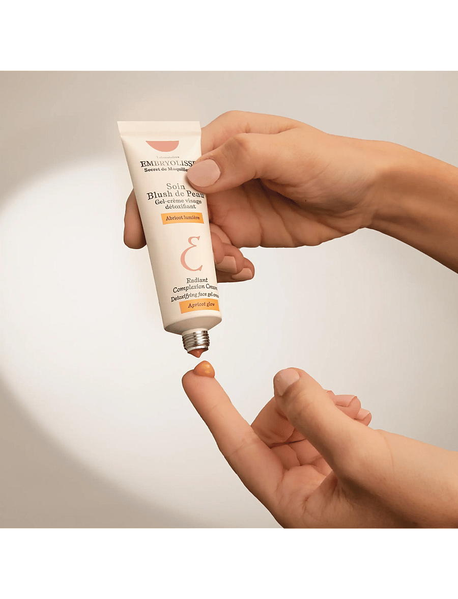 Embryolisse - Radiant Complexion Cream Apricot Glow 30 ml - sommerens hudpleje - clear - 3
