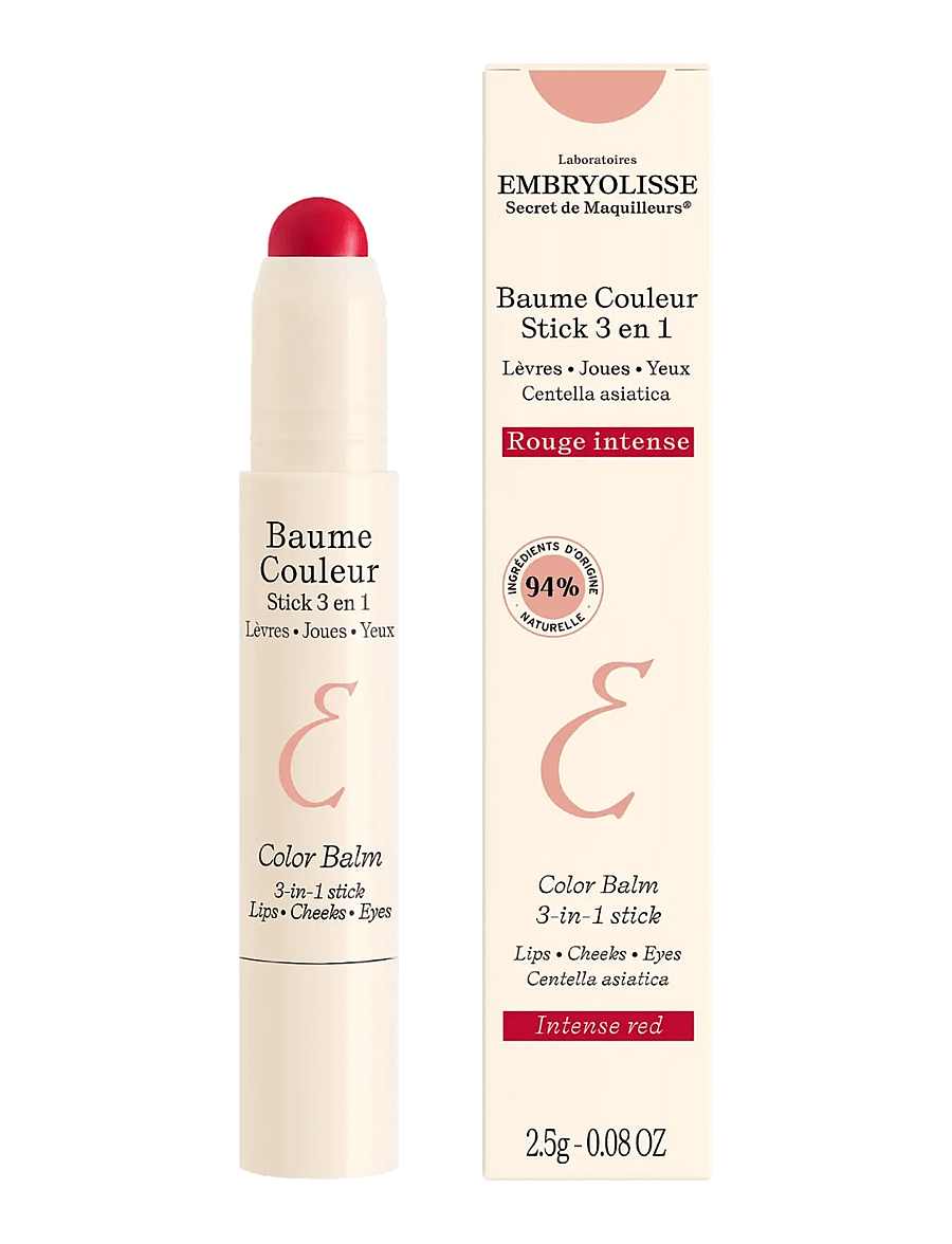 Embryolisse - Color Balm 3-in-1 Stick - læbepomade - red - 0